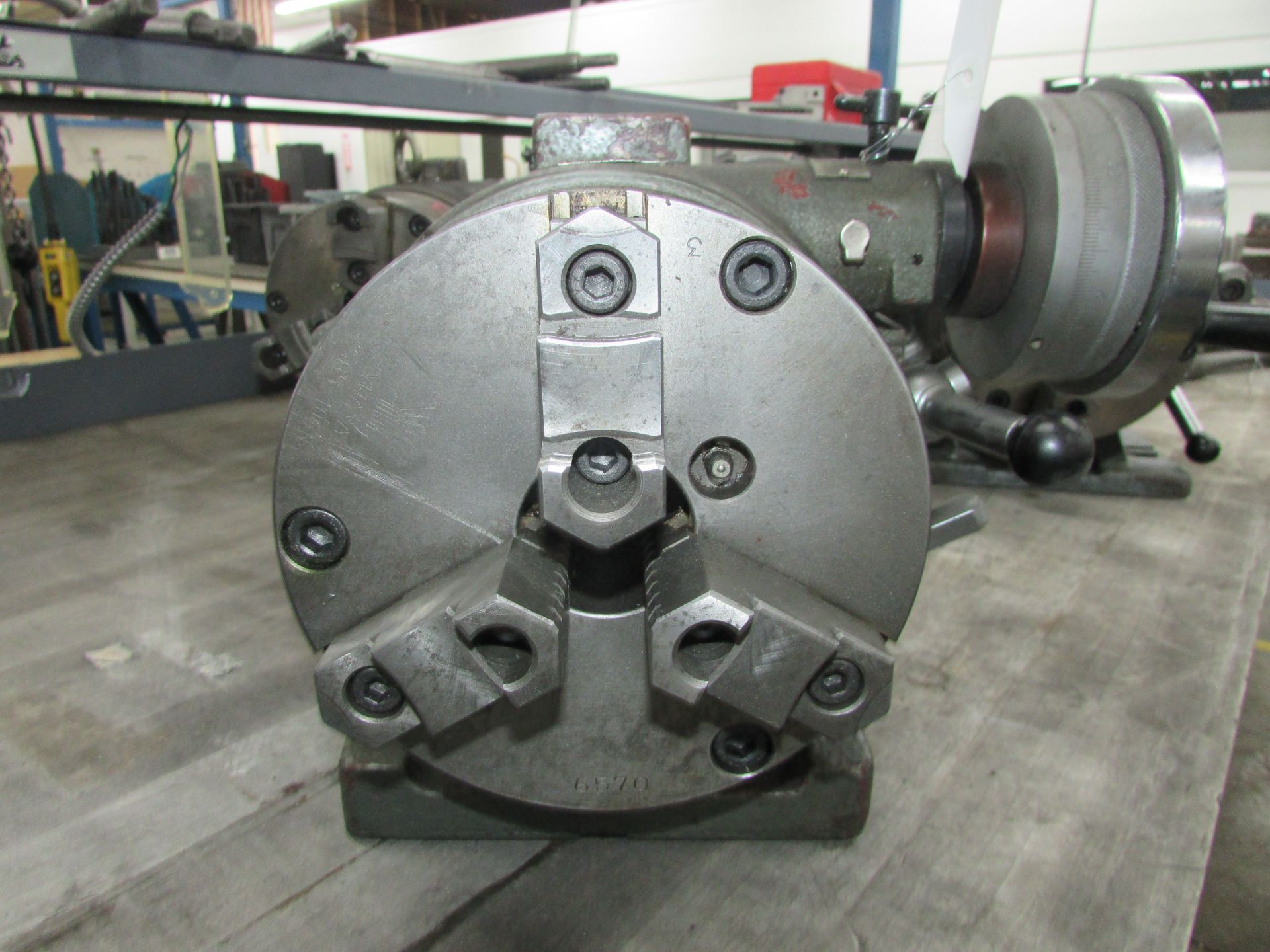 6-1/2" Yuasa 3-Jaw Rotary Indexing Table - Image 3 of 4