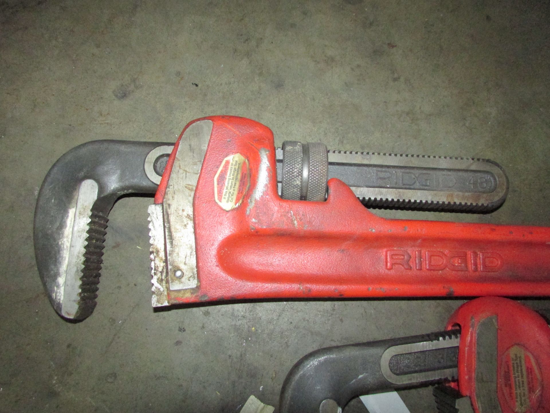 (7) Rigid Heavy Duty Pipe Wrenches - Image 2 of 4