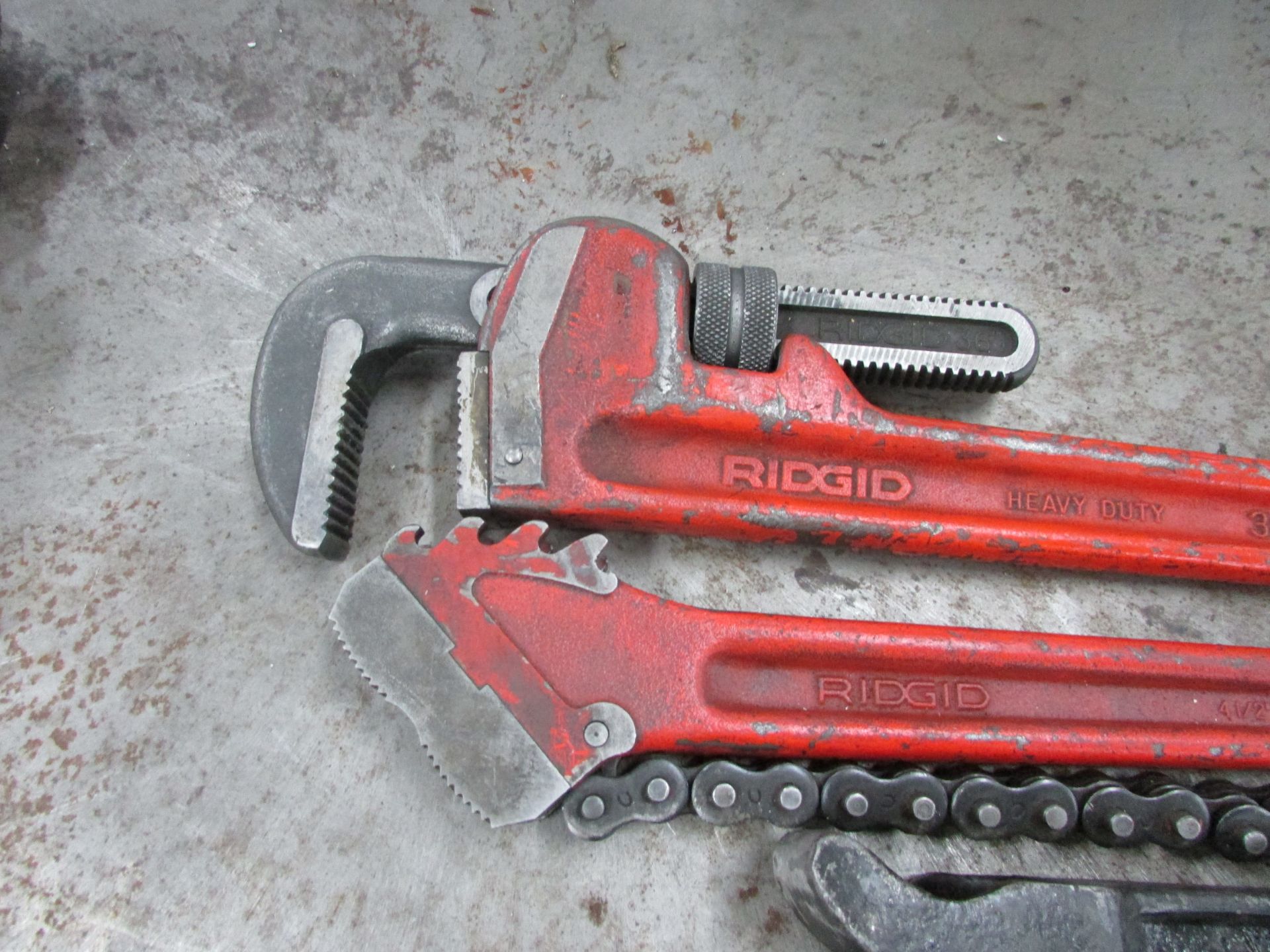 (4) MSI Pro Ridgid Pipe Wrenches - Image 2 of 4