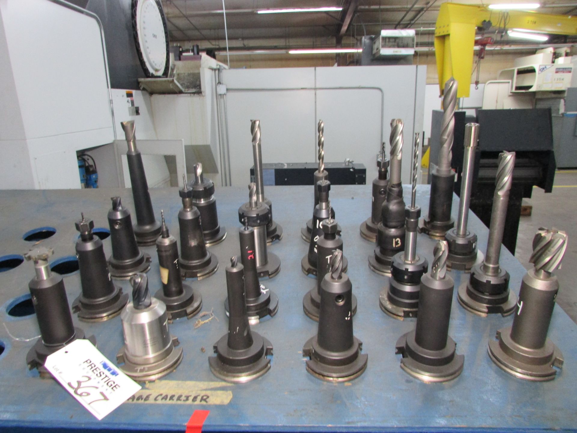 (24) Assorted CAT 50 Taper Tool Holders with Misc. Tooling - Image 2 of 4