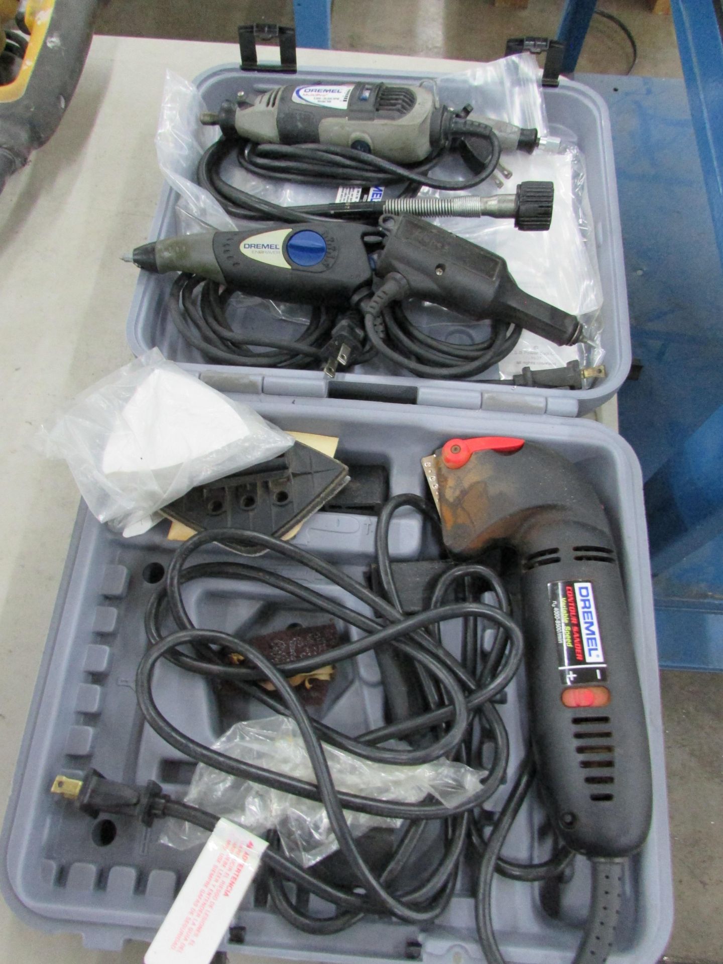 (4) Dremel Electric Power Tools