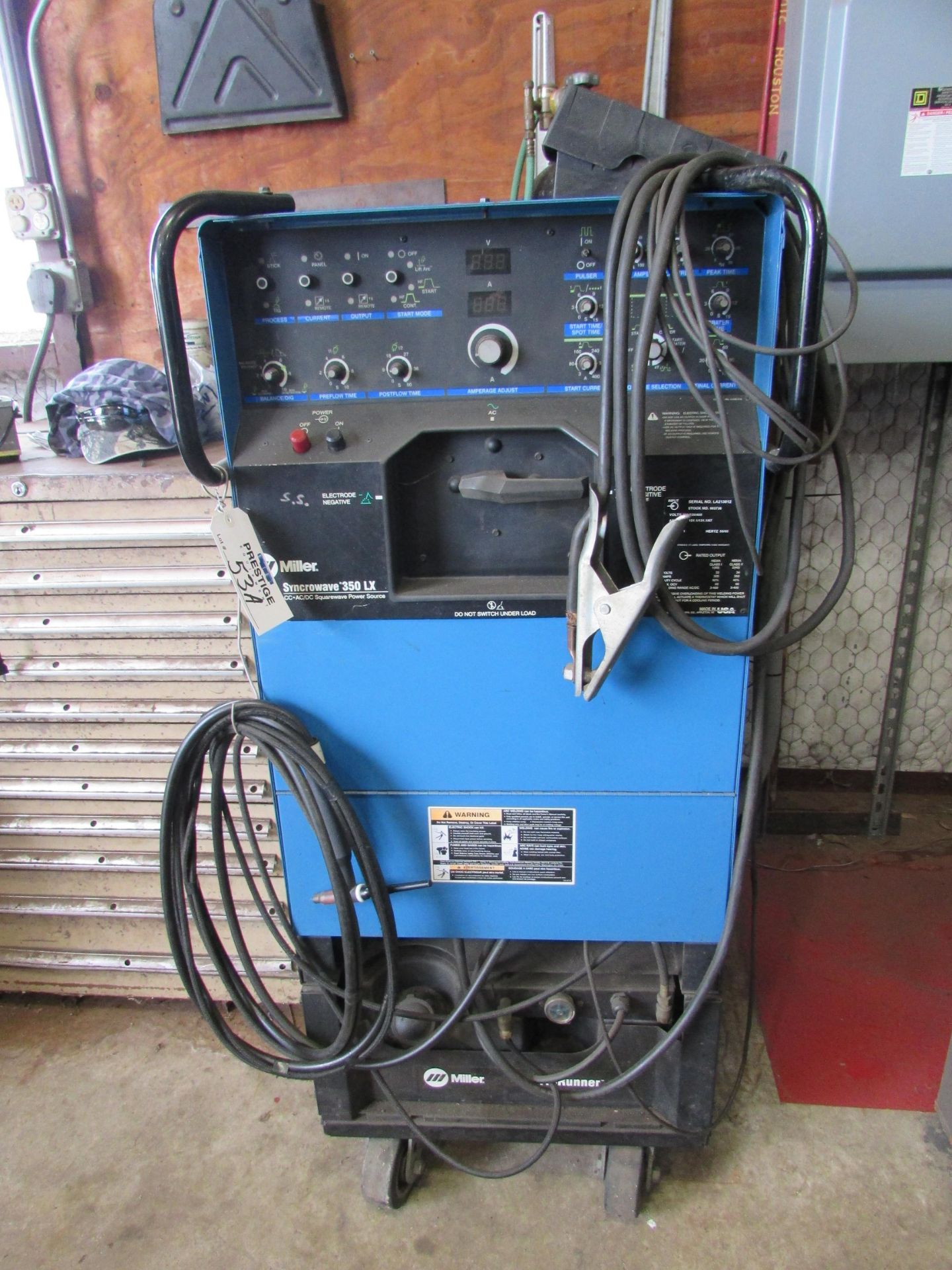 Miller Syncrowave 350LX 350A CC AC/DC Square Wave Welding Power Source - Image 2 of 6