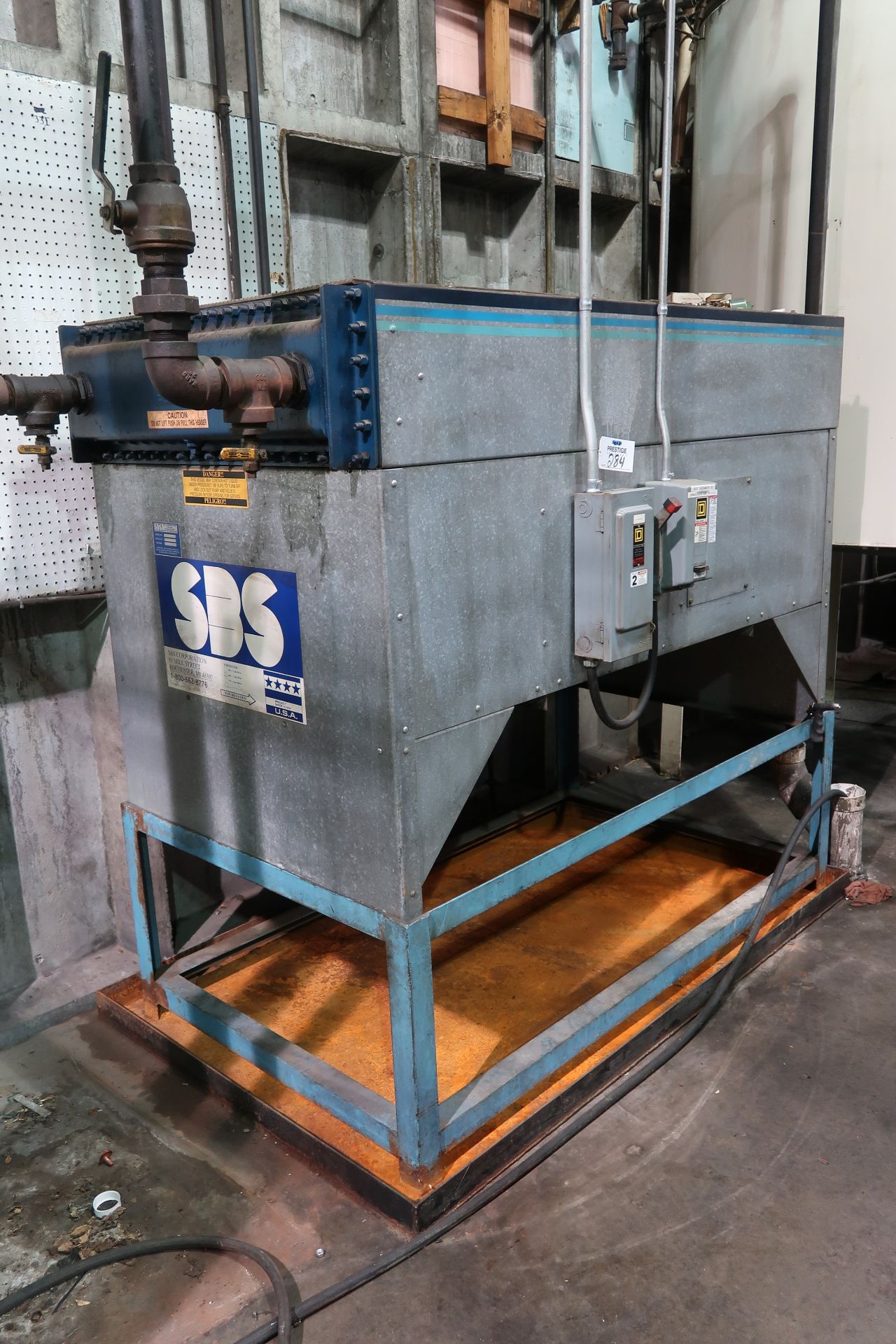 SBS Model 3064-0-6 Air Cooled Heat Exchanger