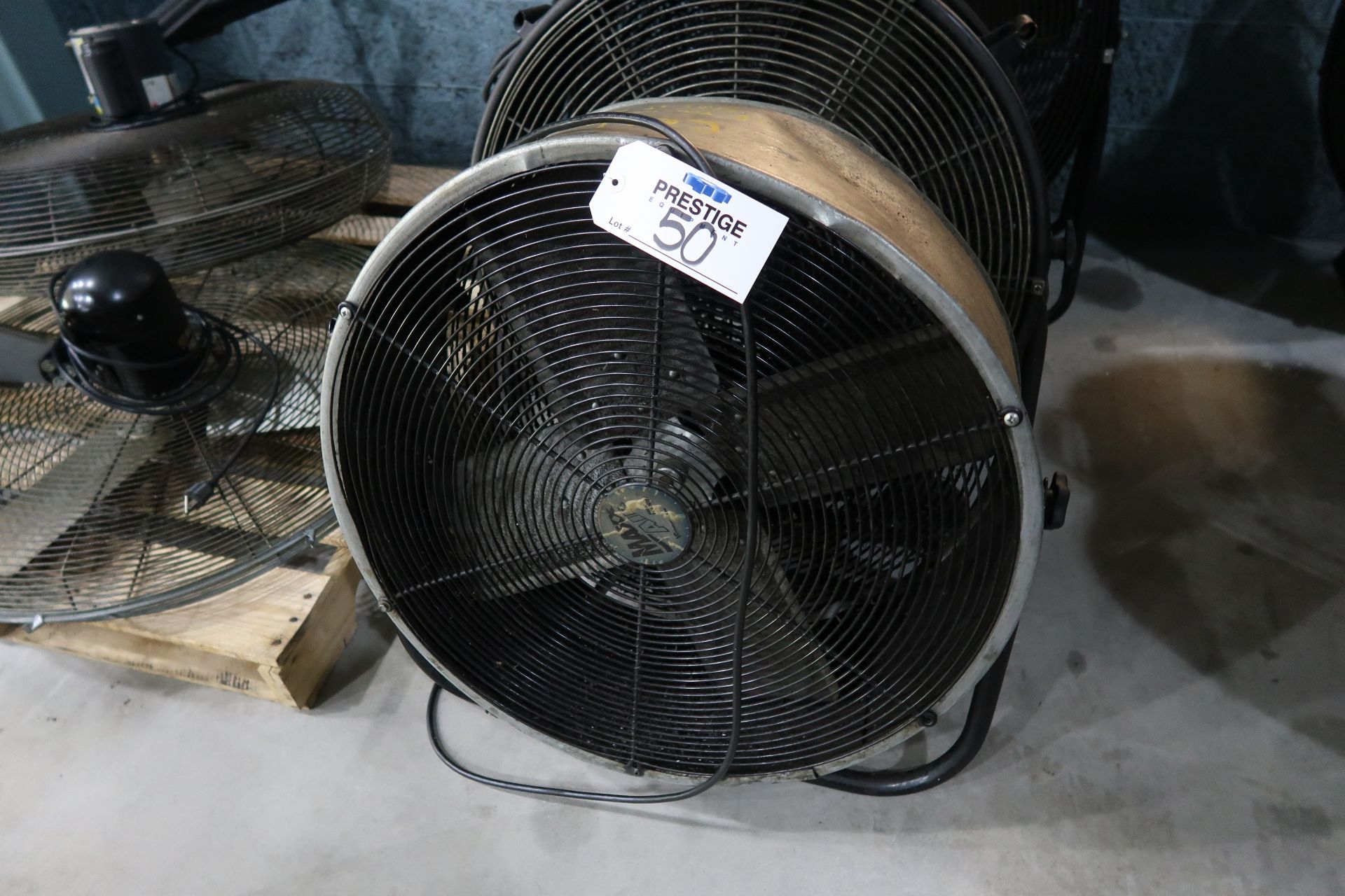(3) Assorted Drum Fans - Image 4 of 4