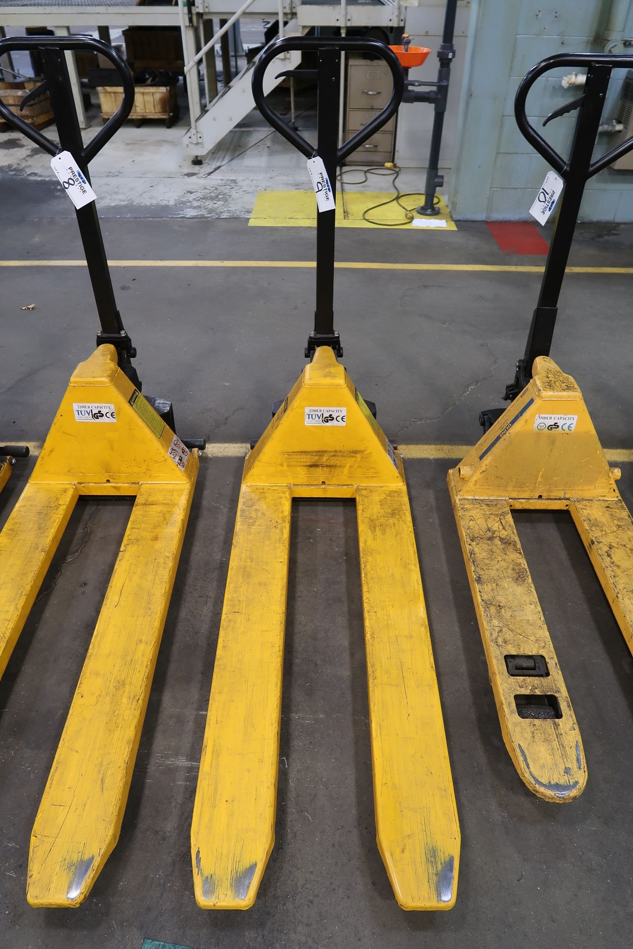 Uline Scissor Lift Pallet Truck, 2,200 Lb. Capcity, Model H-2507