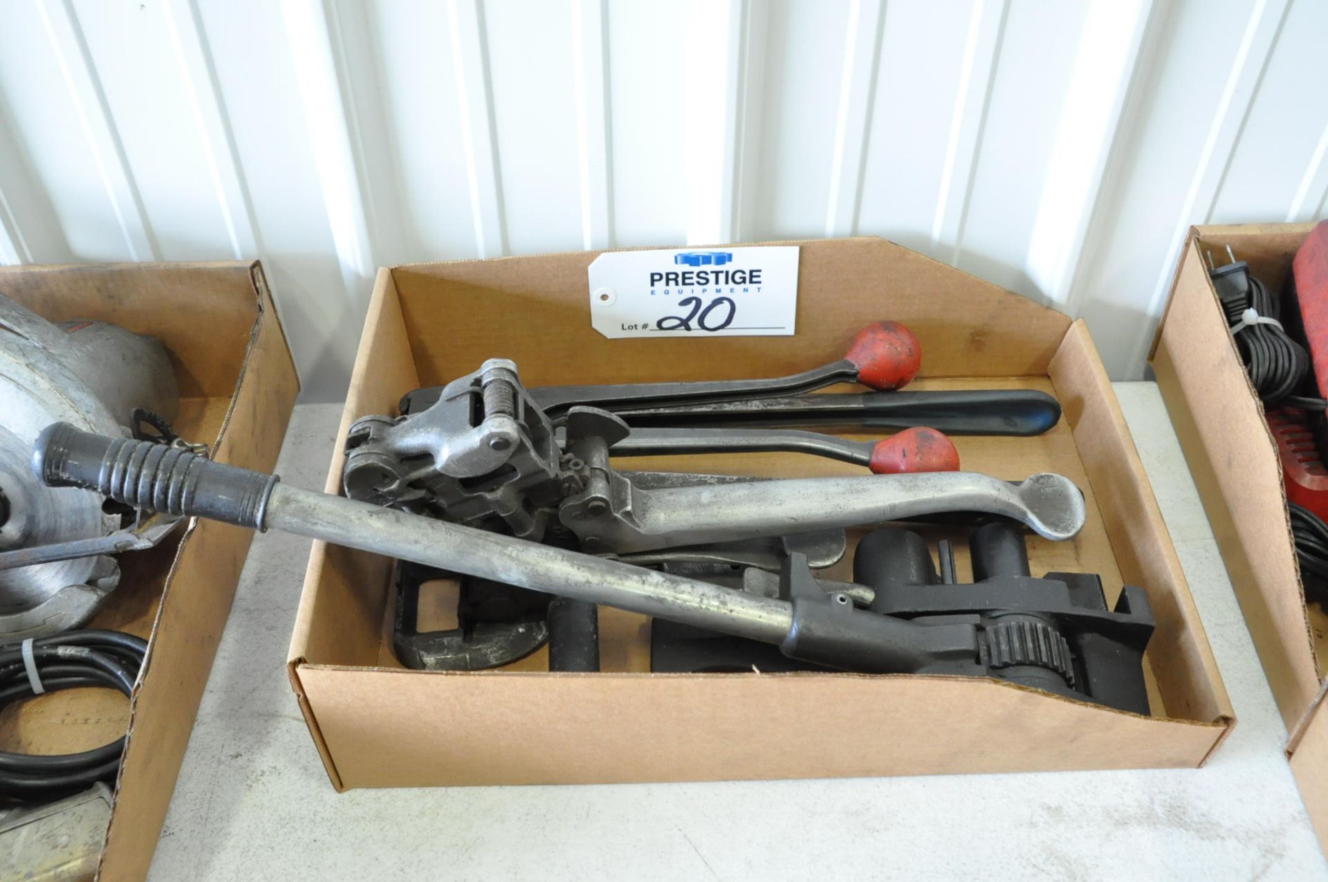 Lot-Various Banding Tools in (1) Box, (Bldg 1)