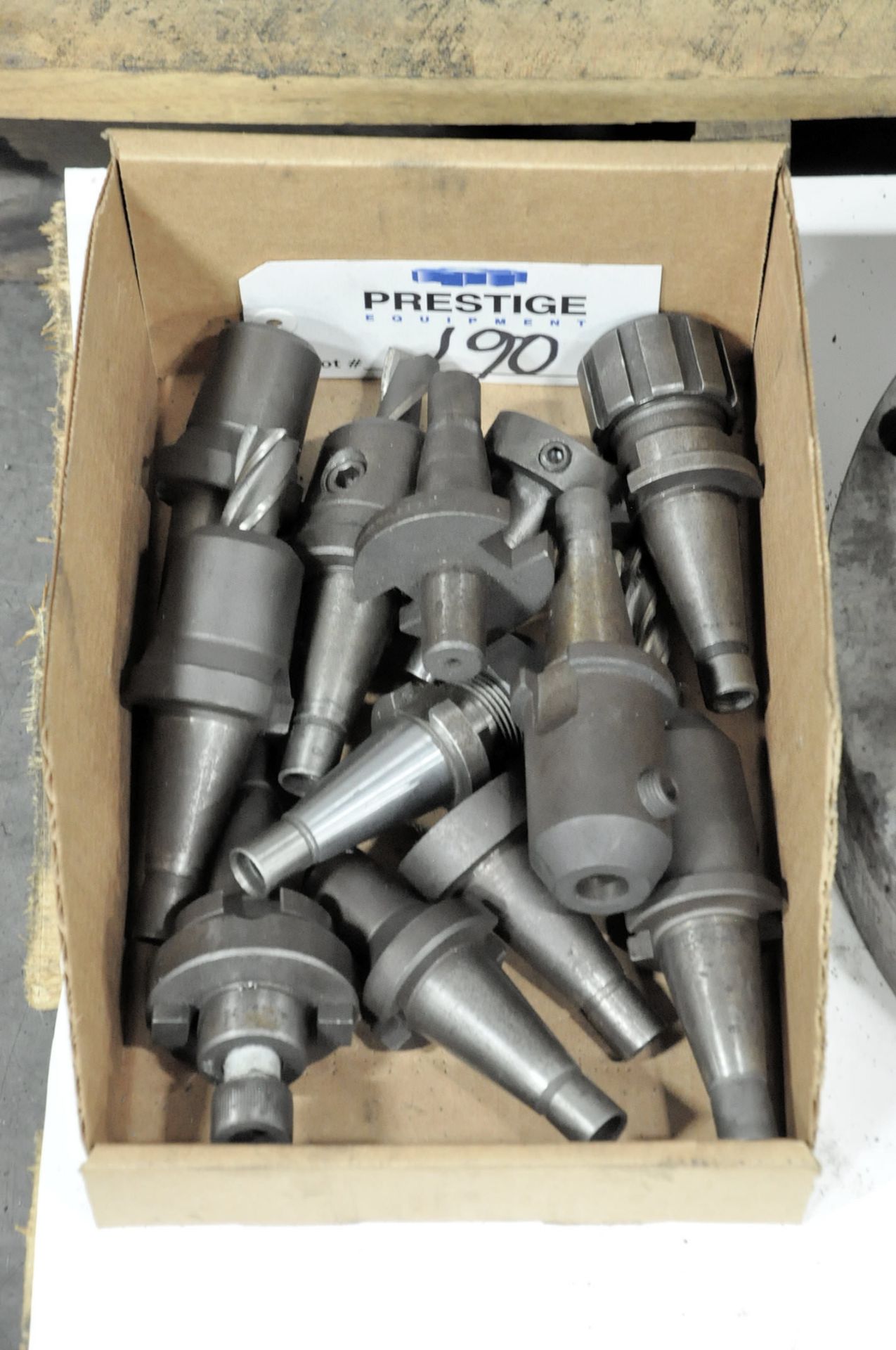 Lot-(12) 30-Taper Tool Holders in (1) Box, (Bldg 1)