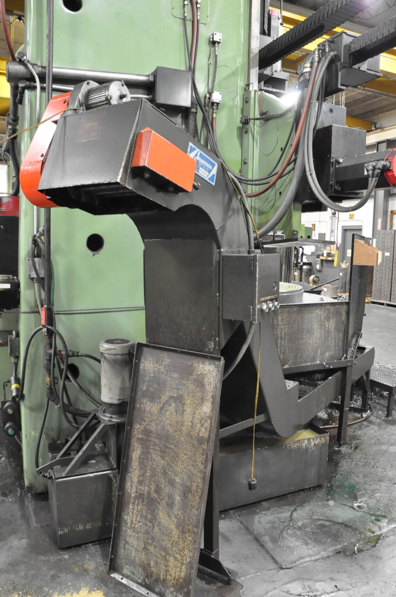 78" Schiess CNC Vertical Boring Mill - Image 6 of 9