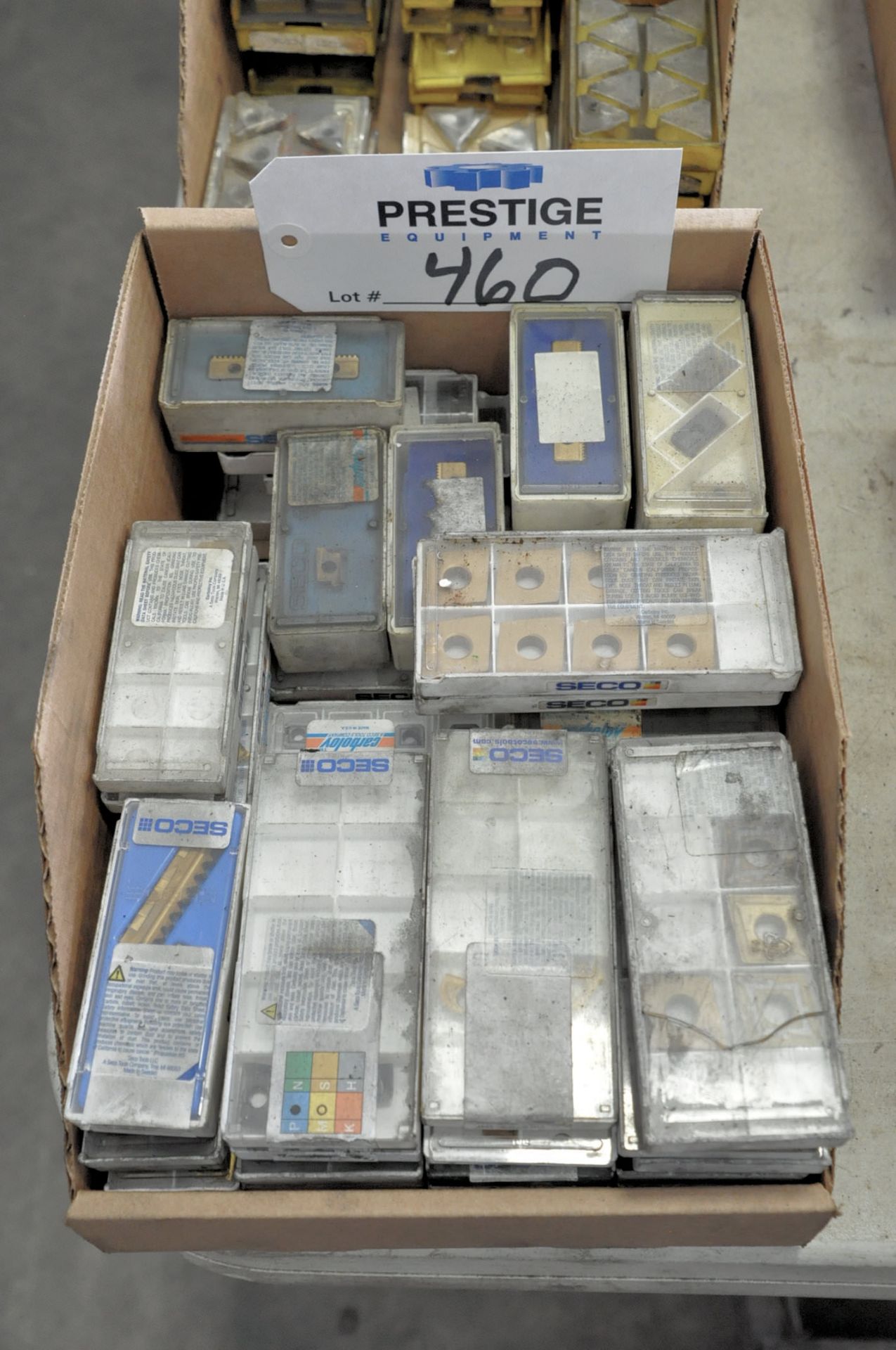 Lot-Packaged Carbide Inserts in (1) Box, (Bldg 1)