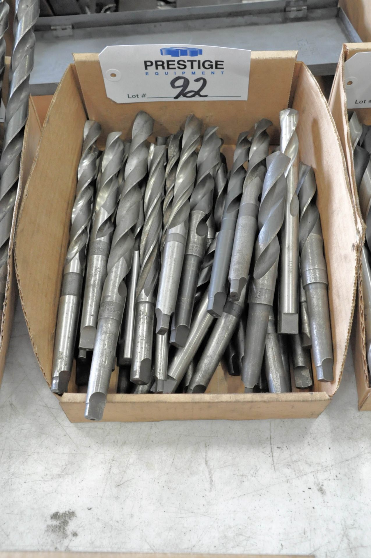 Lot-Taper Shank Drills in (1) Box, (Bldg 1)