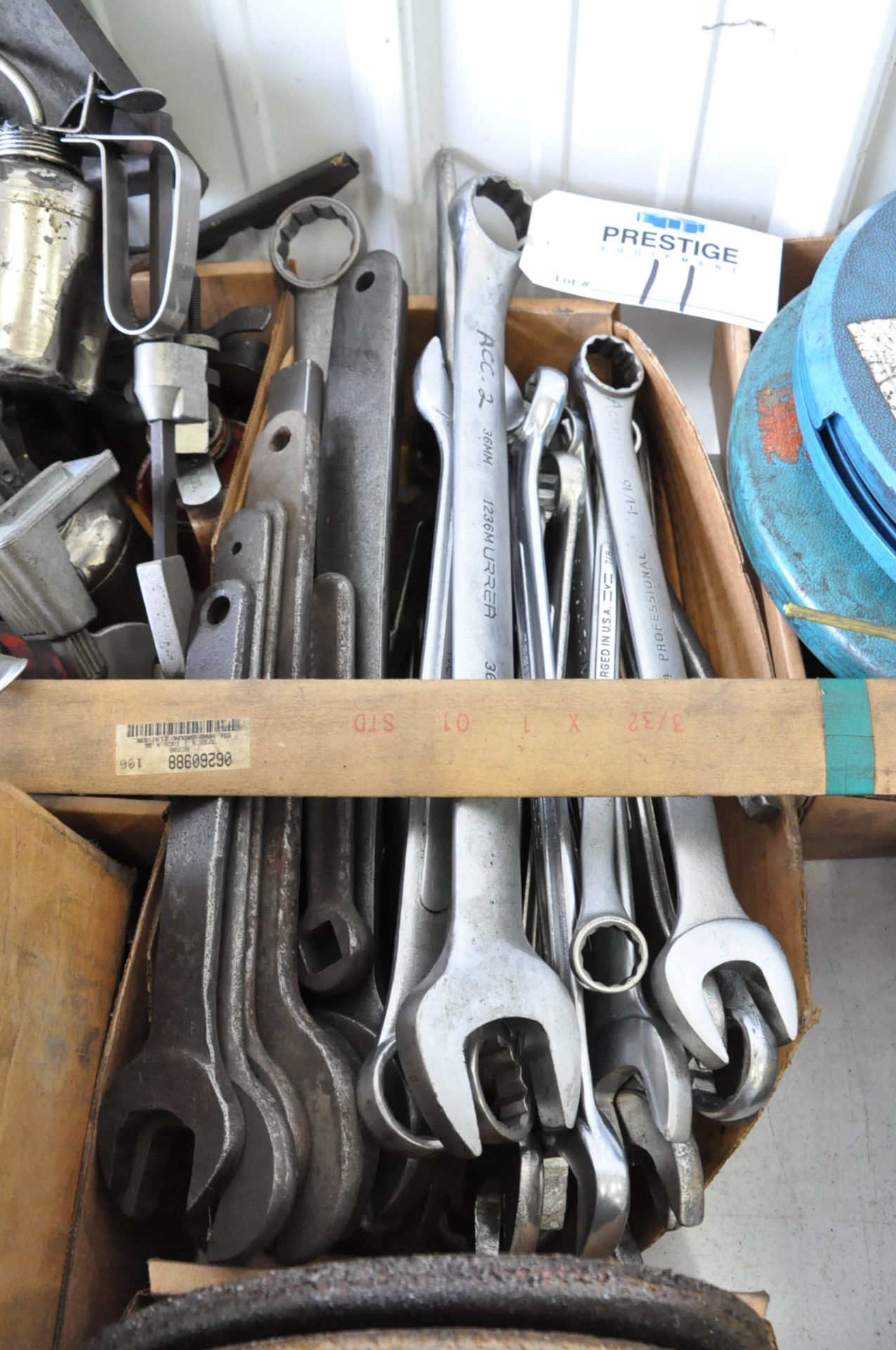 Lot-Grease Guns, Brushes, Shim Stock, Grinding Disks, Wrenches, etc. in (9) Boxes, (Bldg 1) - Image 5 of 6