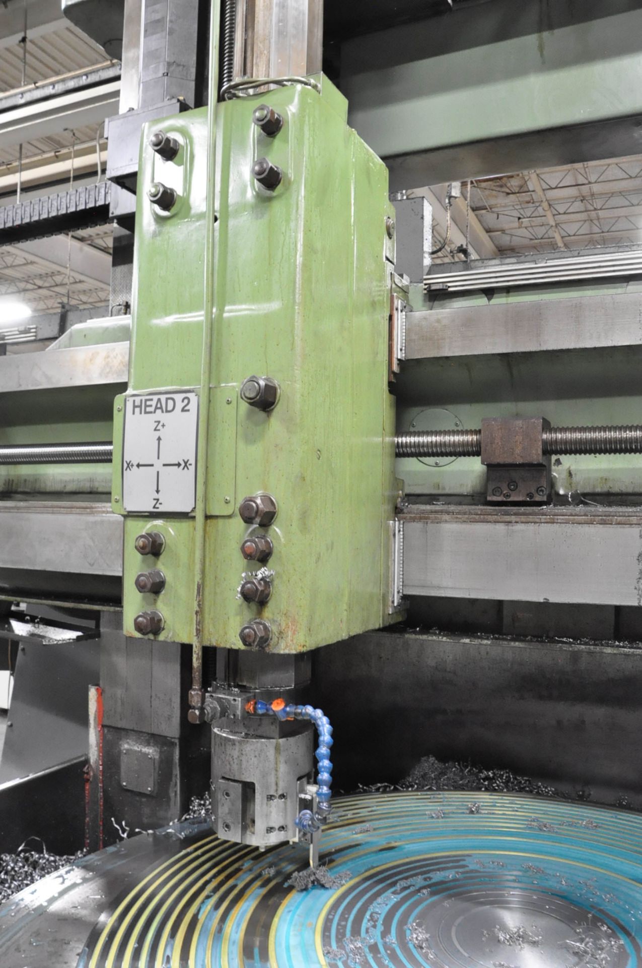 78" Schiess CNC Vertical Boring Mill - Image 8 of 9