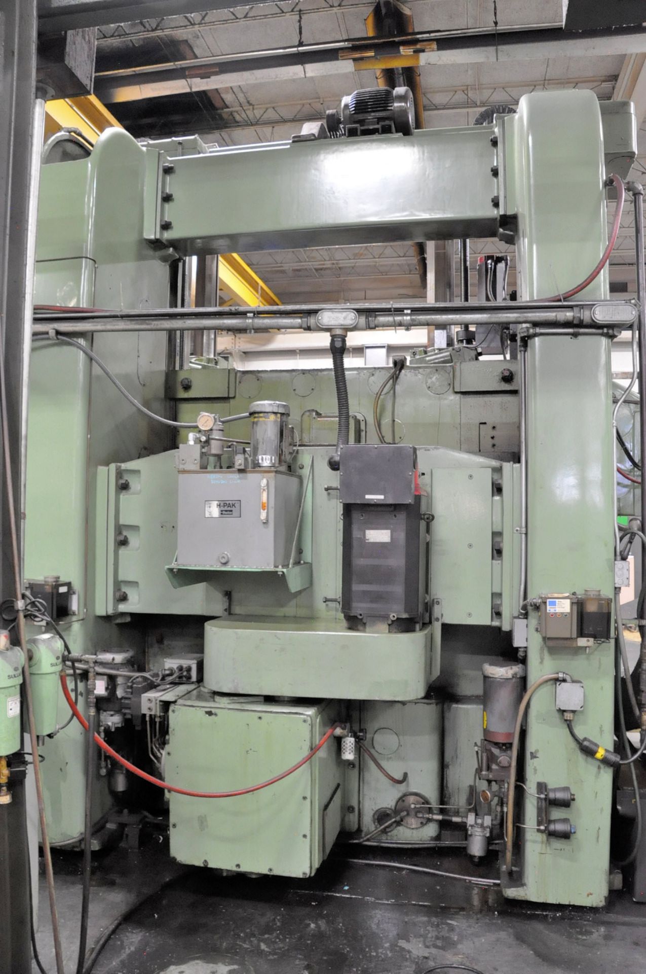 78" Schiess CNC Vertical Boring Mill - Image 7 of 9