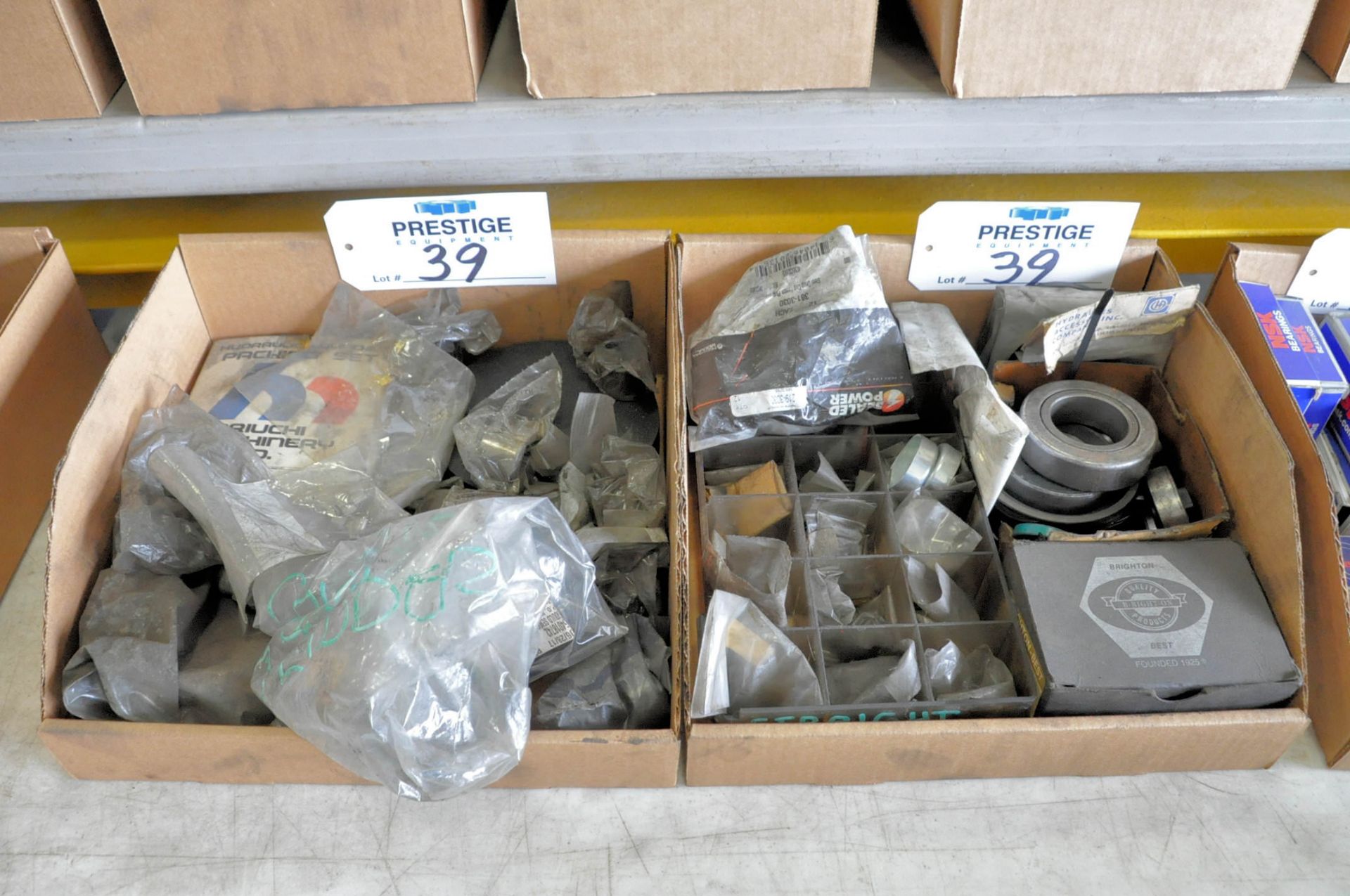 Lot-Various Bearings in (2) Boxes, (Bldg 1)