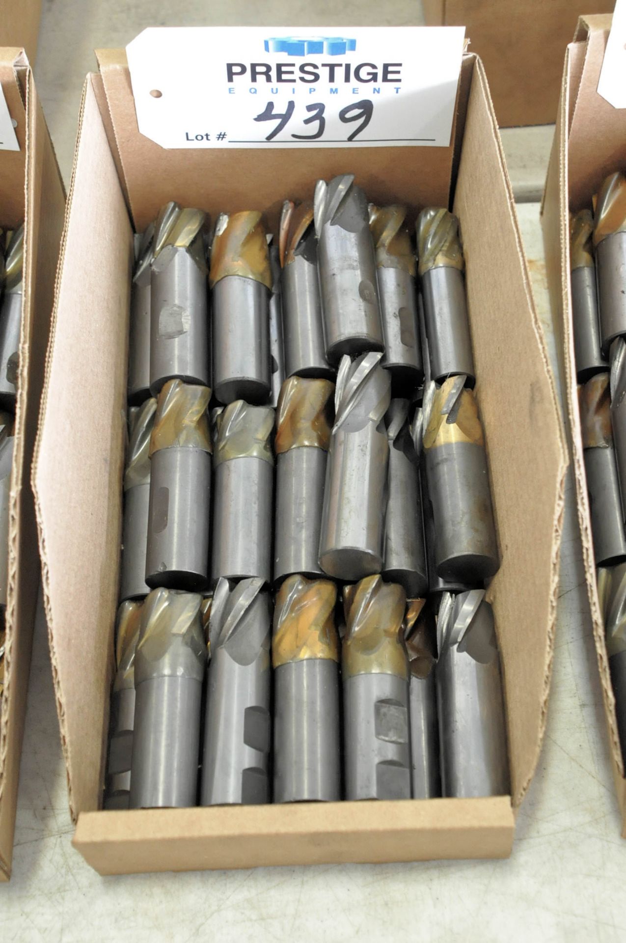 Lot-Various Carbide End Mills in (1) Box, (Bldg 1)