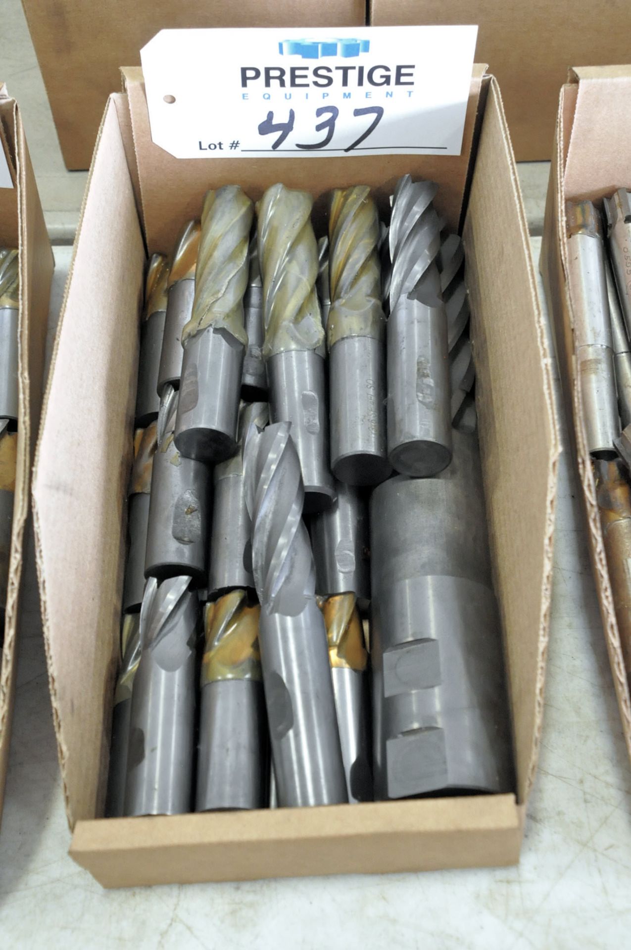 Lot-Various Carbide End Mills in (1) Box, (Bldg 1)