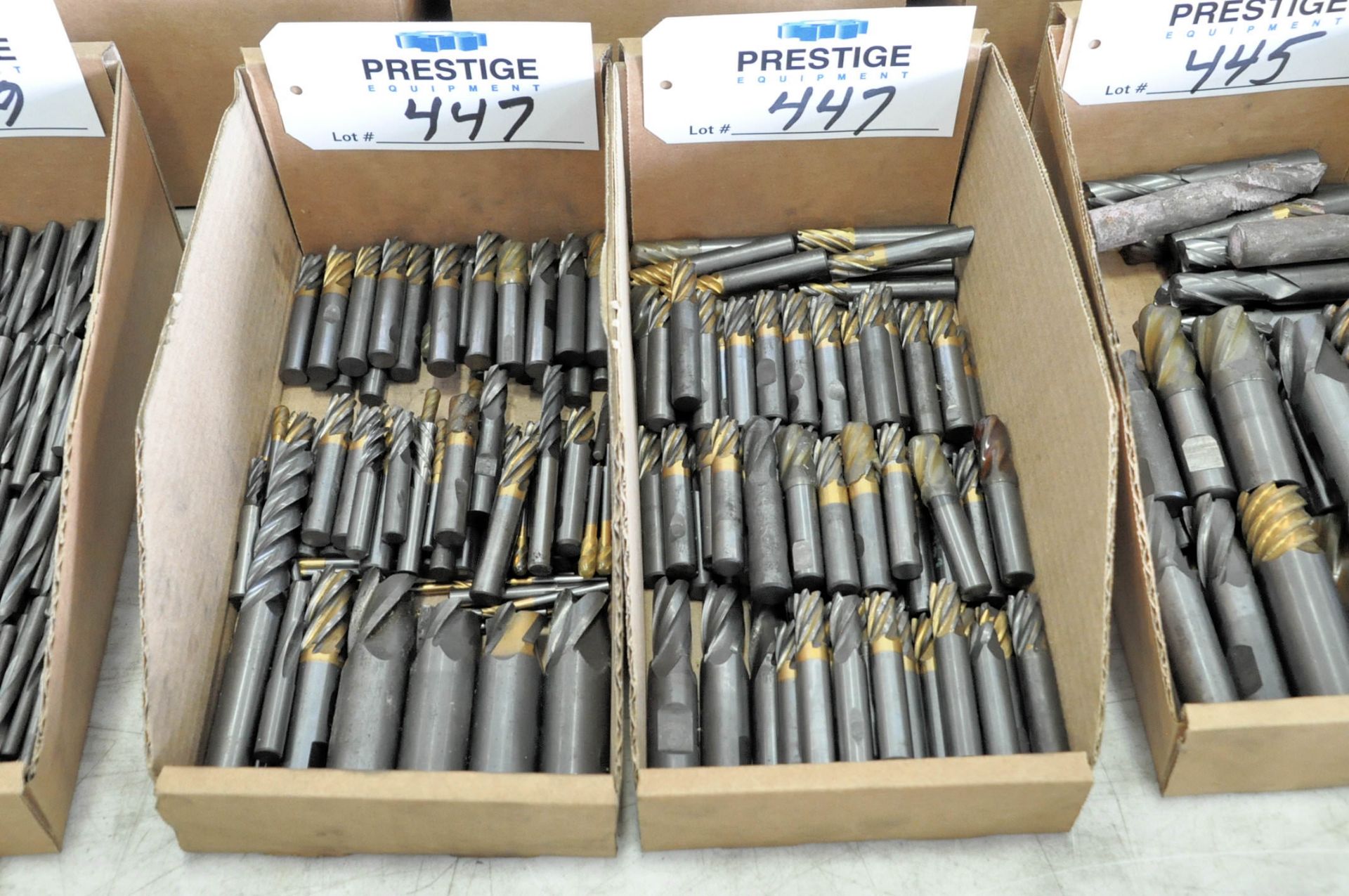 Lot-Various Carbide End Mills in (2) Boxes, (Bldg 1)