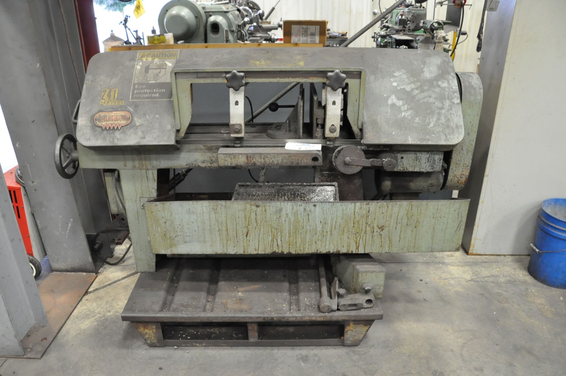 Kalamazoo 9" x 16" Horizontal Metal Cutting Band Saw, (Bldg 3)