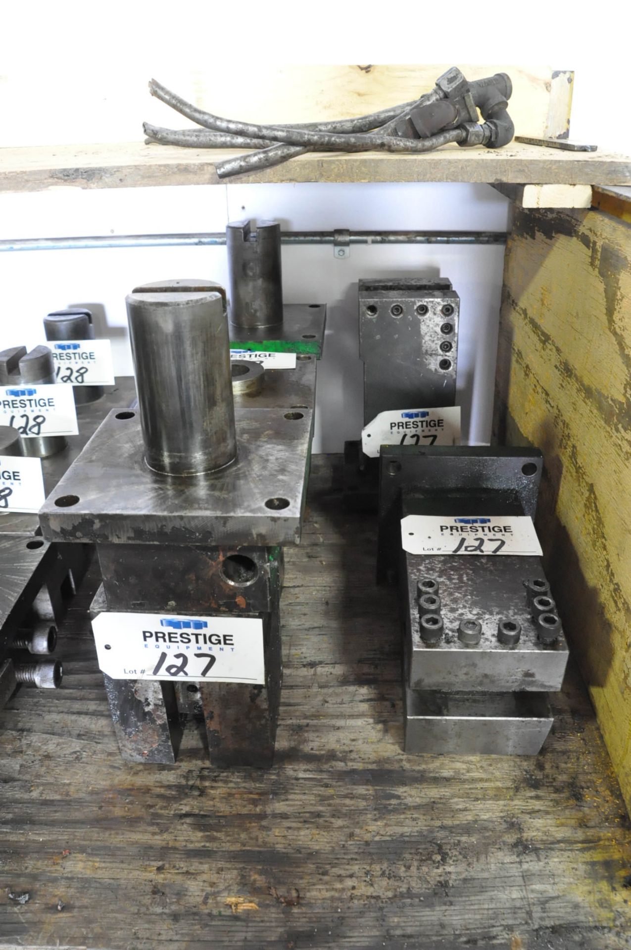 Lot-(6) Square Tool Holders, (Bldg 2)