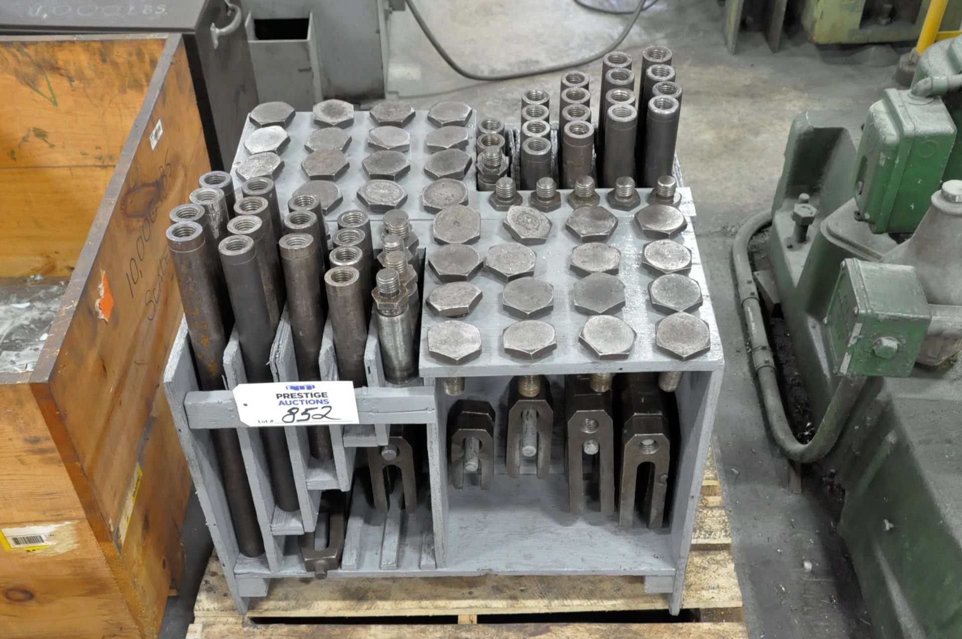 Lot-Hold Down Tooling with Stand on (1) Pallet, (Bldg 1)