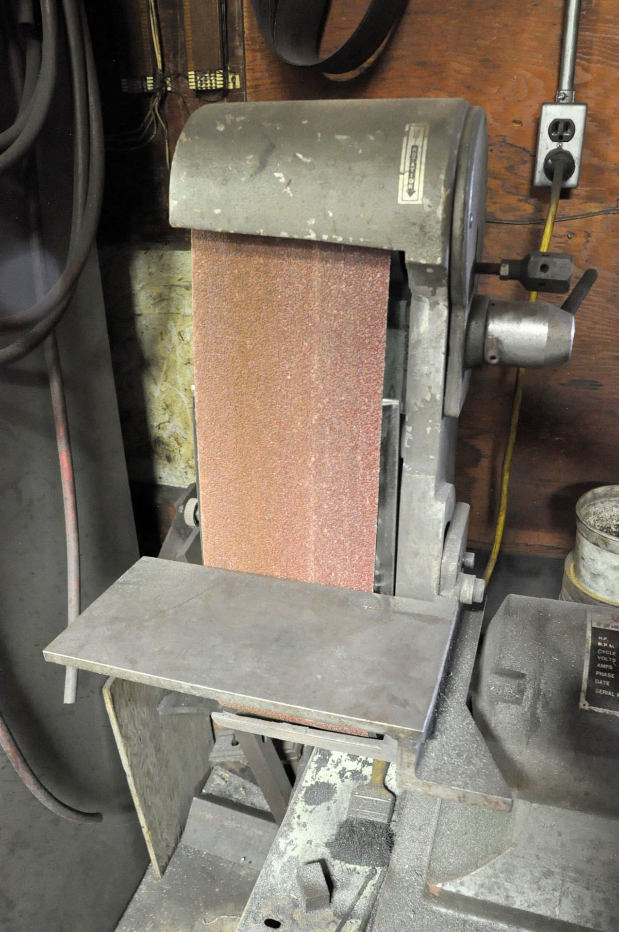 W. T. 12" Vertical Disk x 6" Vertical Belt Sander, - Image 3 of 4