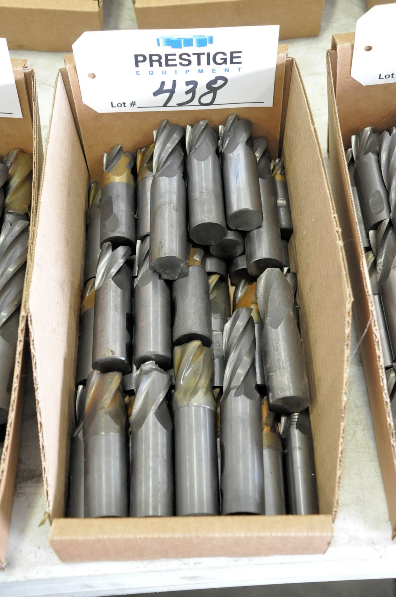 Lot-Various Carbide End Mills in (1) Box, (Bldg 1)