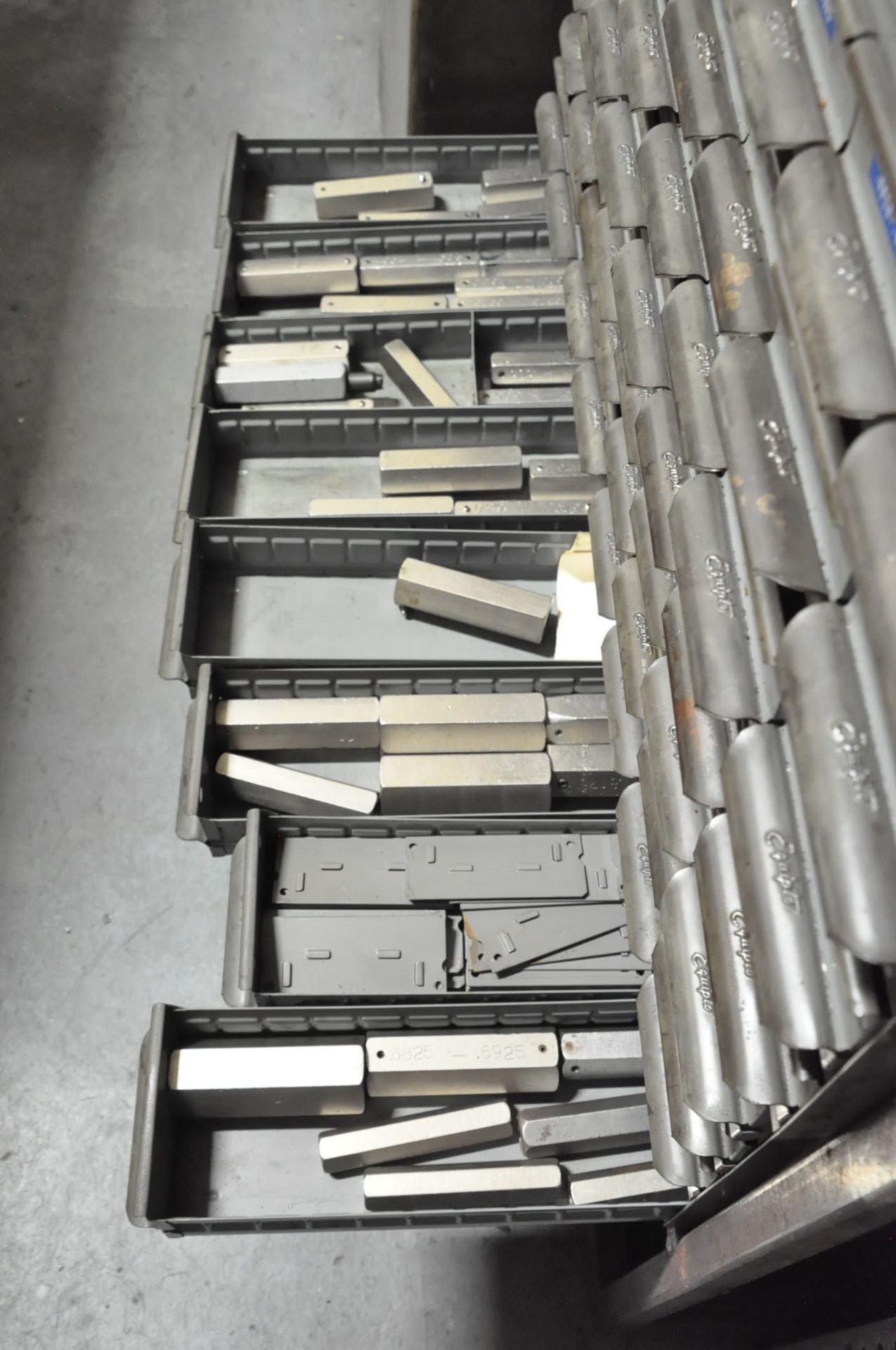 Lot-Various Plug Gauges with (2) 64-Bin Drawer Cabinets, (Bldg 1) - Image 2 of 12