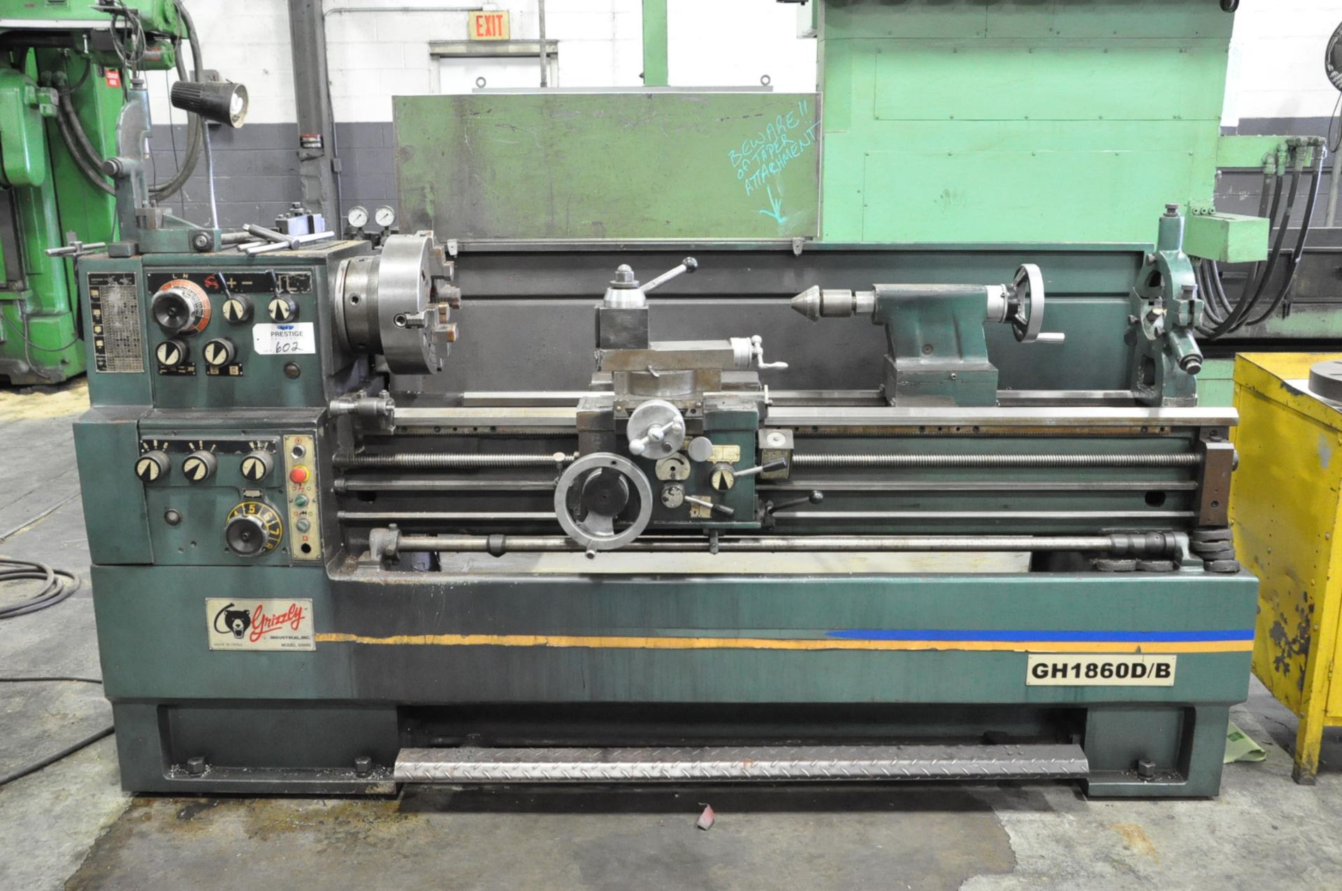 Grizzly G5962, Geared Head Engine Lathe