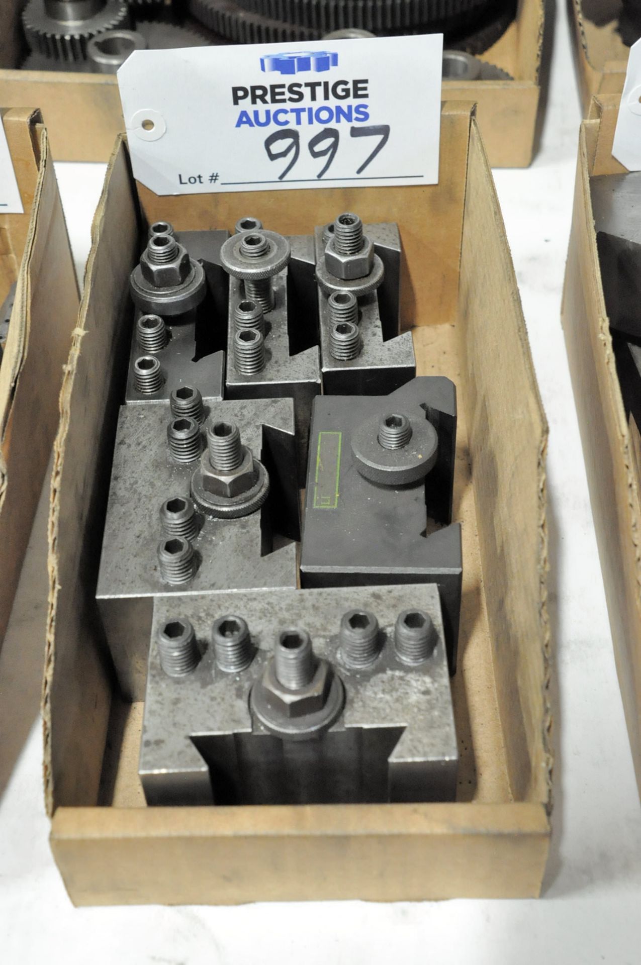 Lot-(6) Post Tool Holders in (1) Box, (Bldg 1)