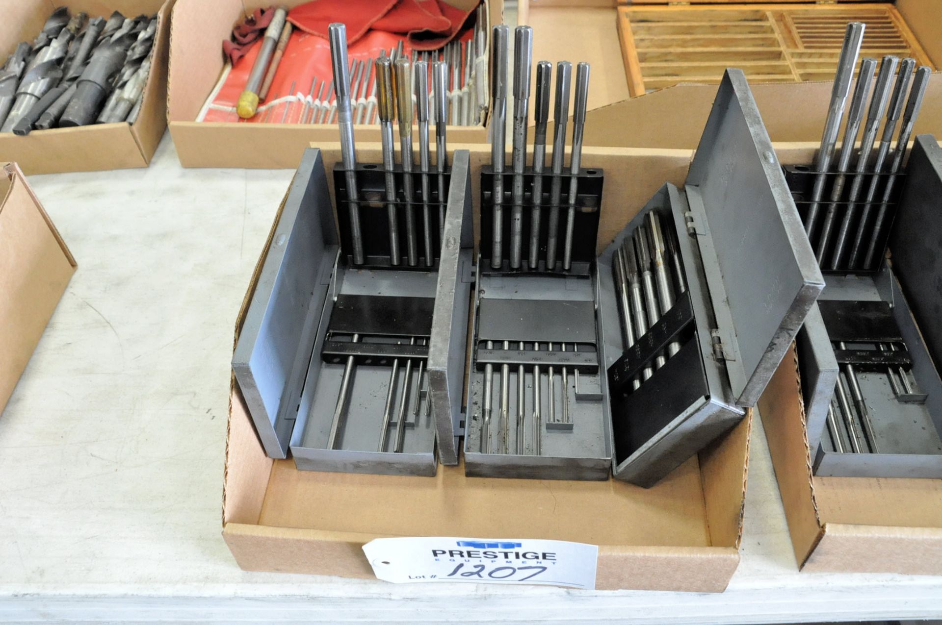 Lot-(6) Reamer Indexes with Reamers in (3) Boxes, (Bldg 1)