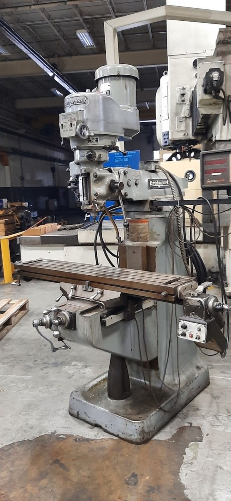 Bridgeport Series I 2-HP Vertical Milling Machine,