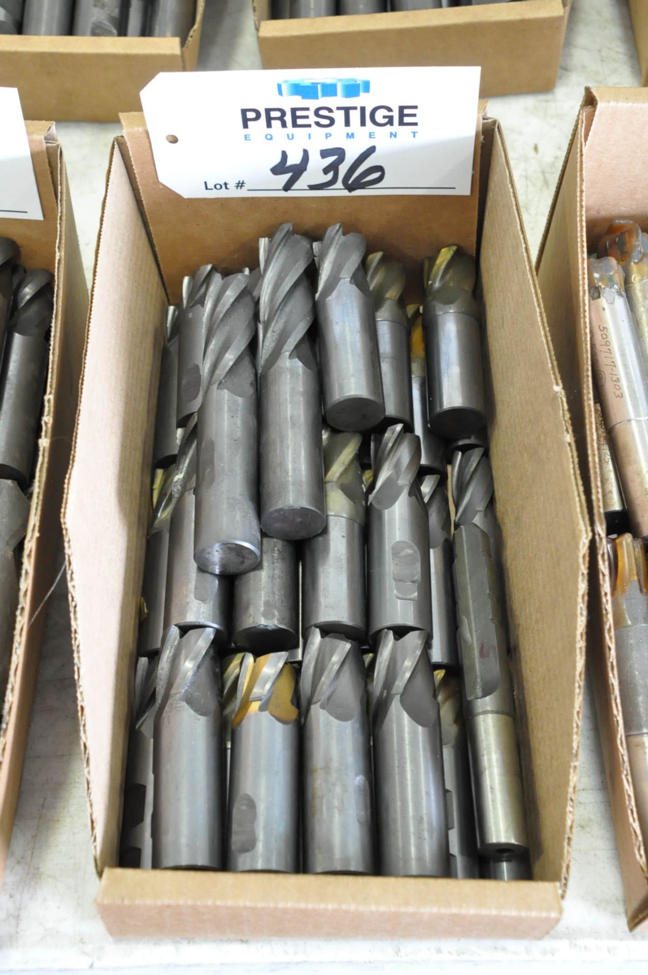 Lot-Various Carbide End Mills in (1) Box, (Bldg 1)