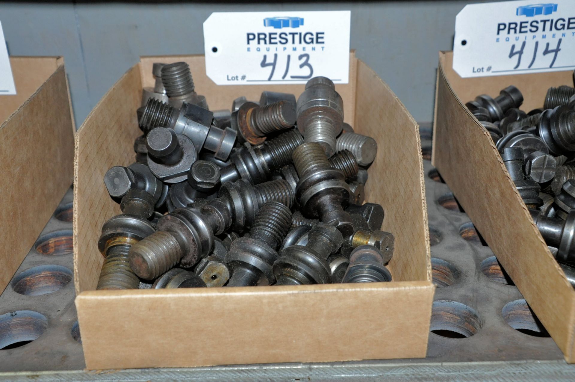 Lot-Retention Knob Pull Studs in (1) Box, (Bldg 1)