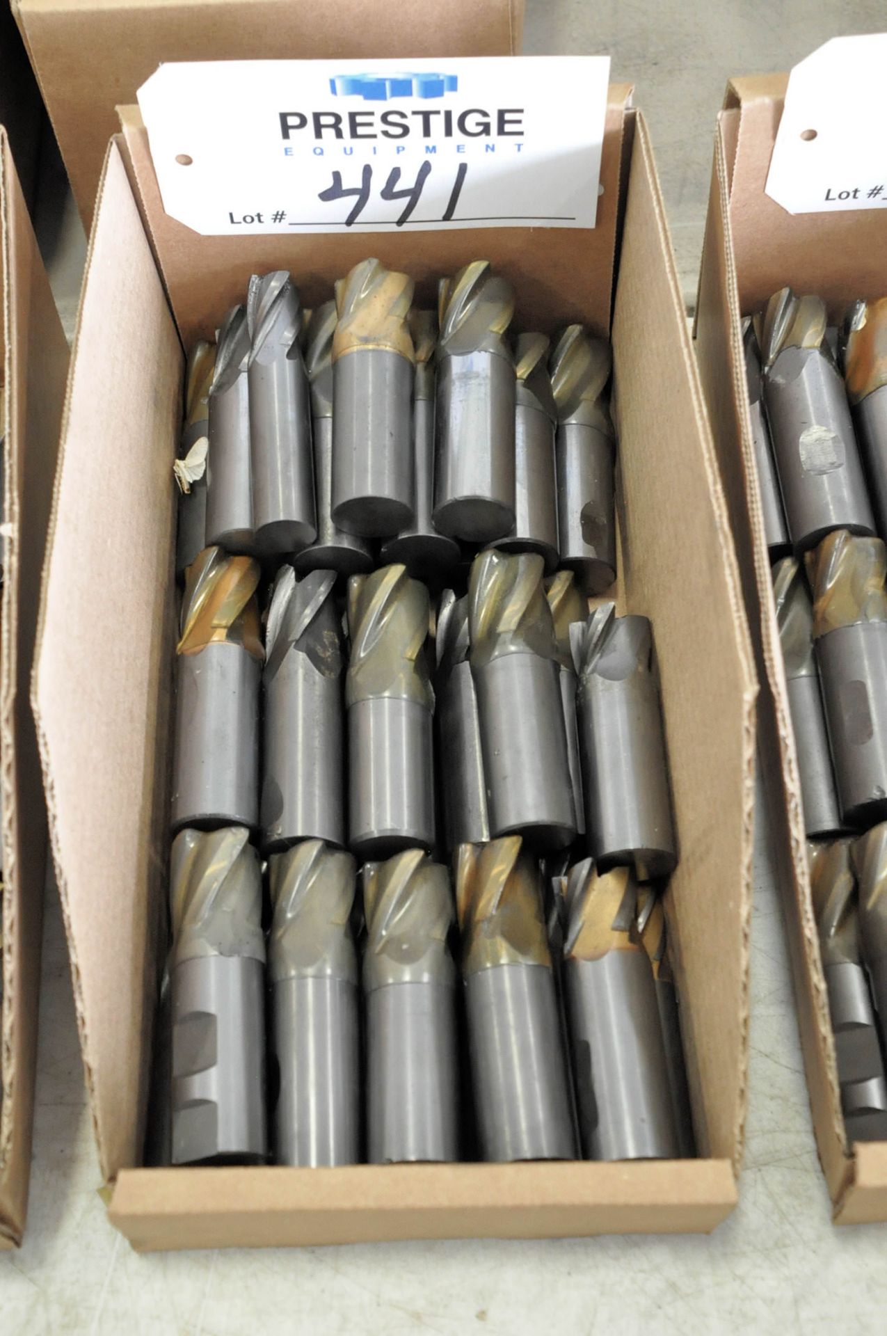 Lot-Various Carbide End Mills in (1) Box, (Bldg 1)