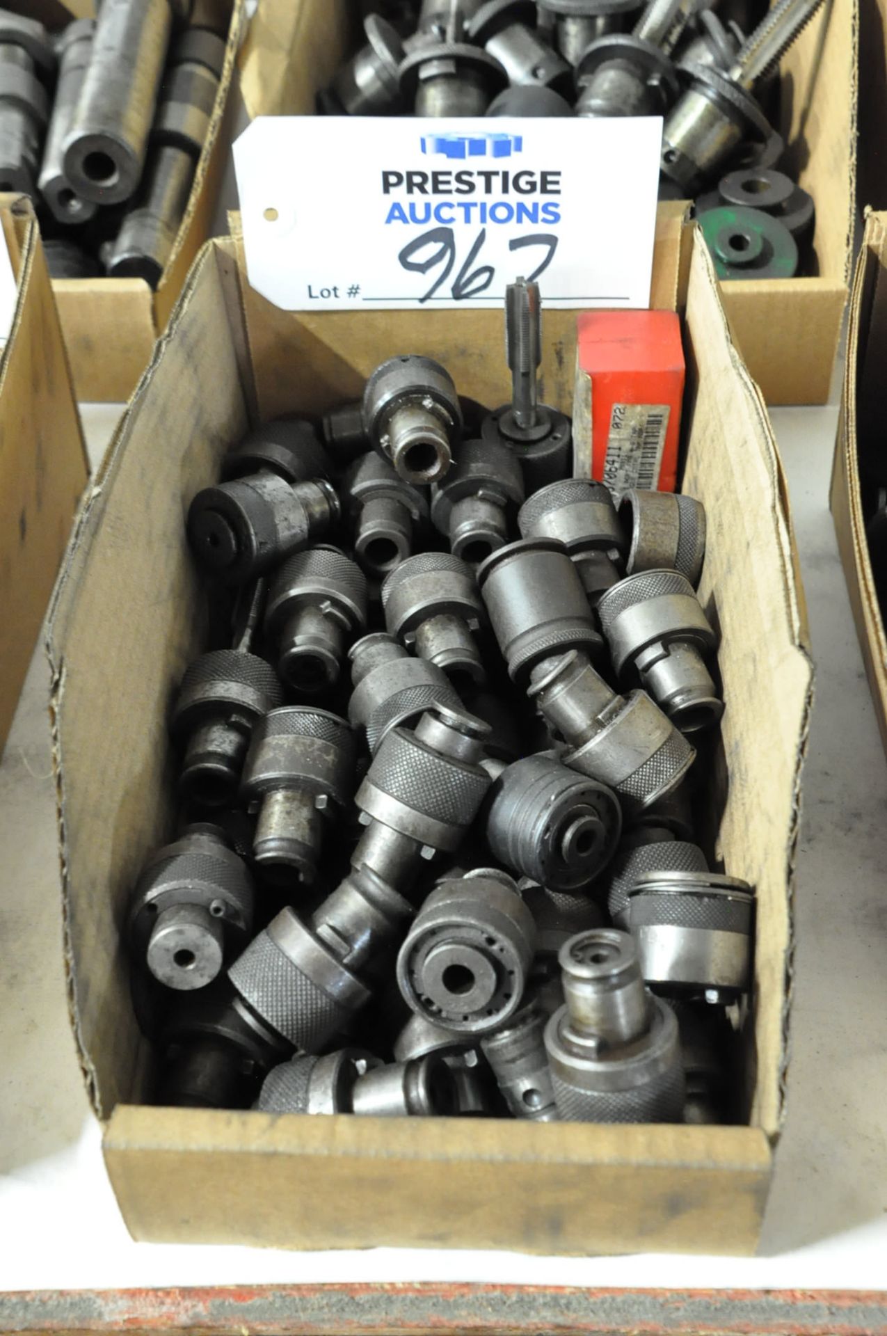 Lot-Quick Change Tap Holders in (1) Box, (Bldg 1)