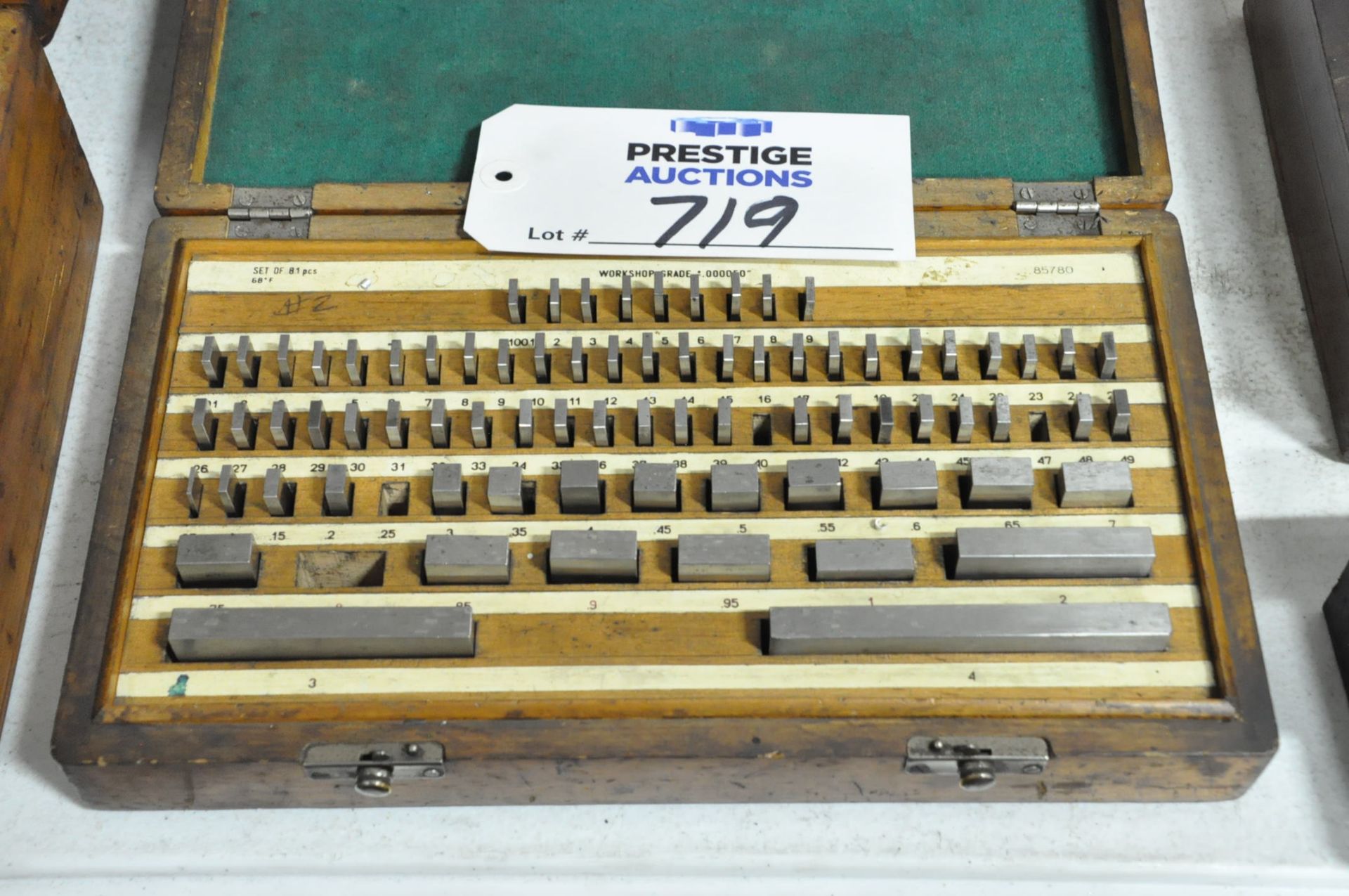 No Name Gauge Block Set, (Bldg 1)