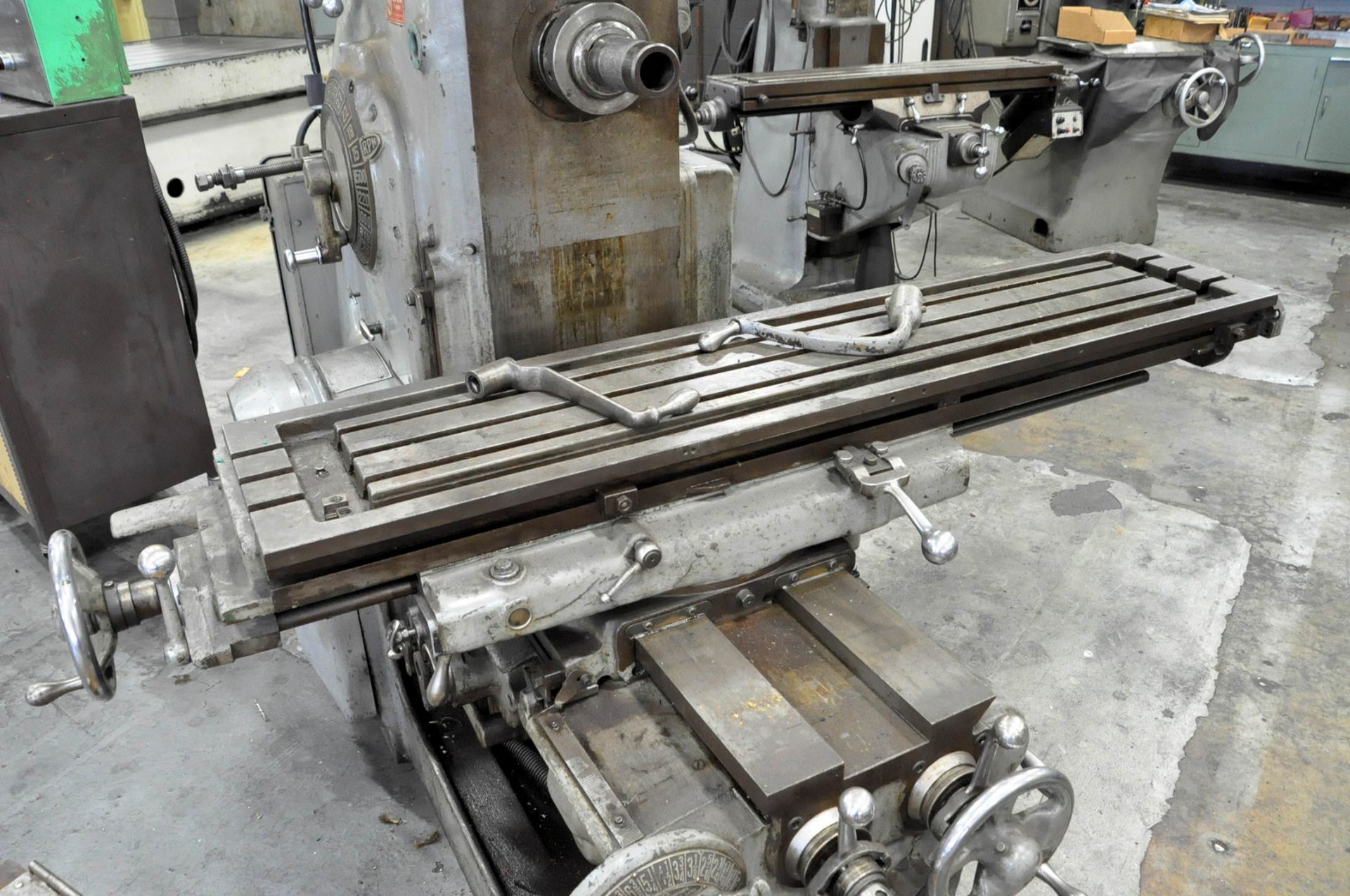 Kearney & Trecker 3CH Horizontal Milling Machine, - Image 5 of 7