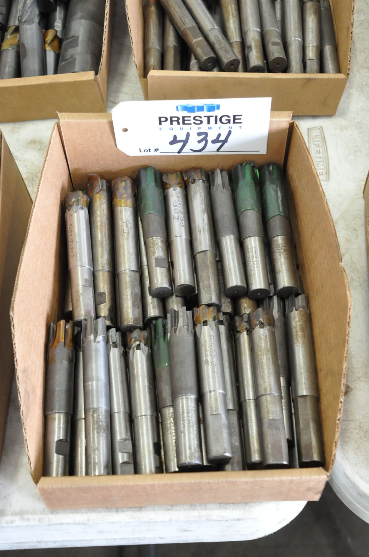 Lot-Various Cemented Carbide End Mills in (1) Box, (Bldg 1)