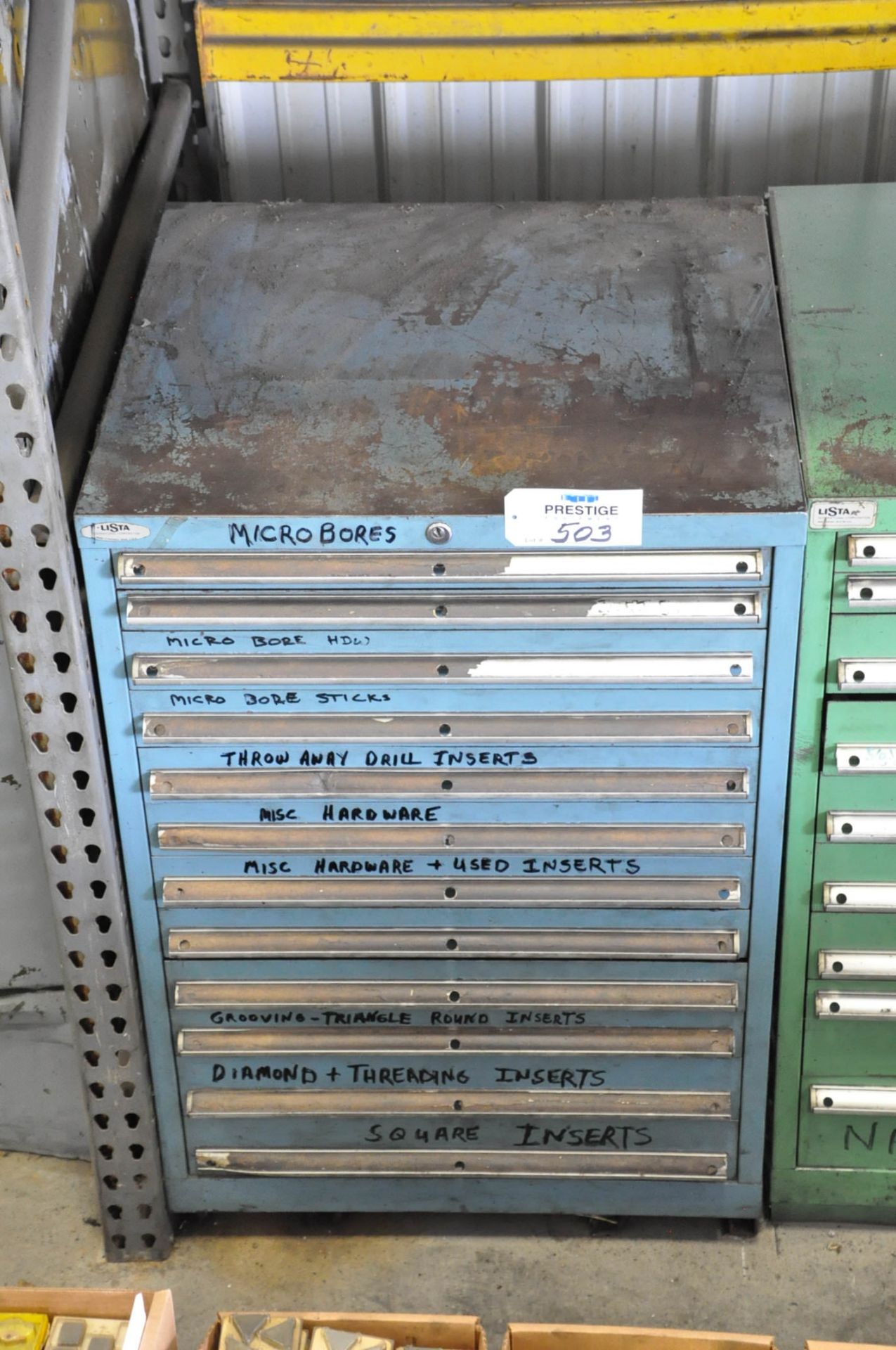 Lista 12-Drawer Tooling Cabinet, (Bldg 1)