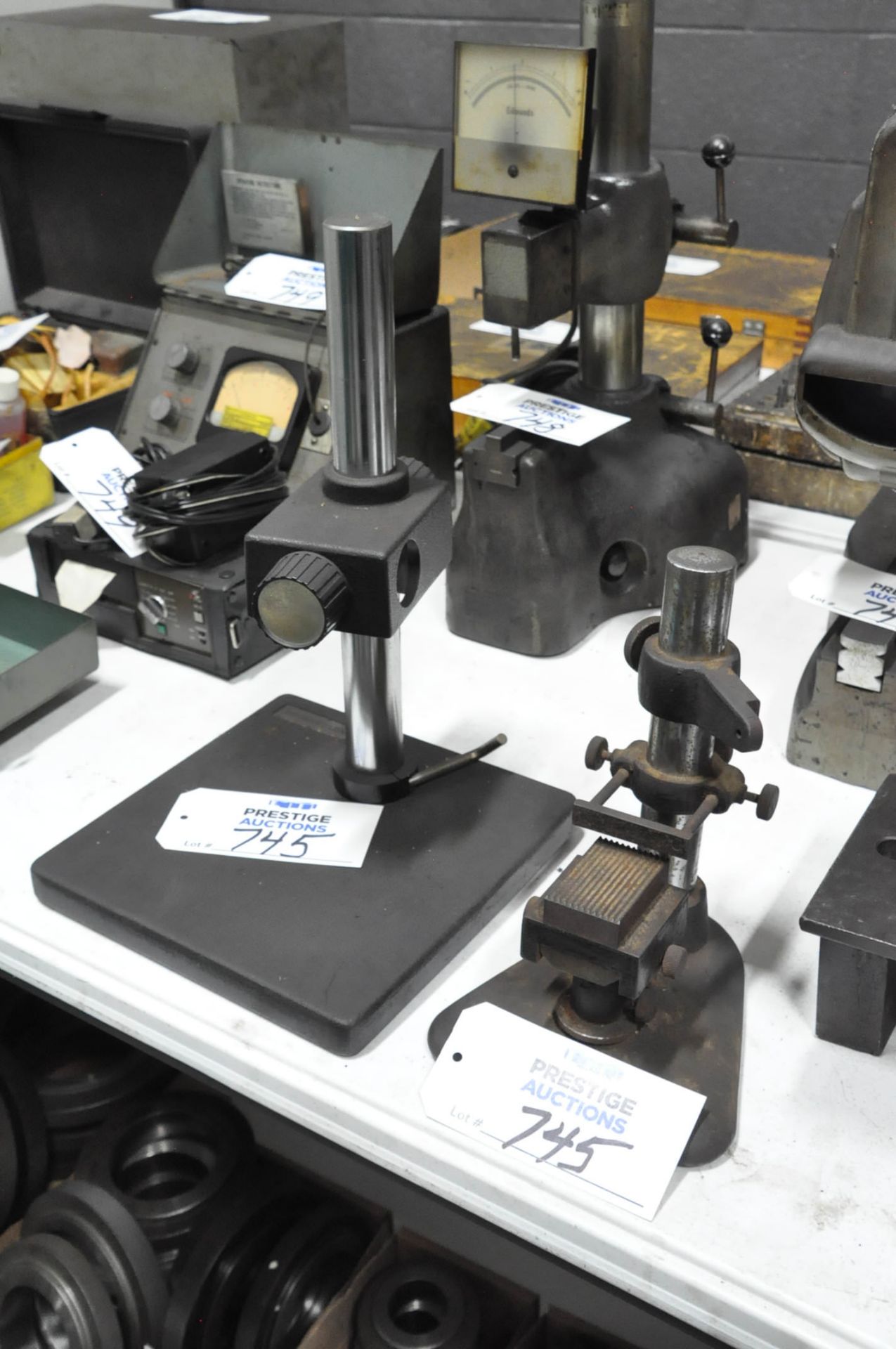 Standard Hardness Tester Fixture with (1) Bausch & Lomb Stand, (Bldg 1)
