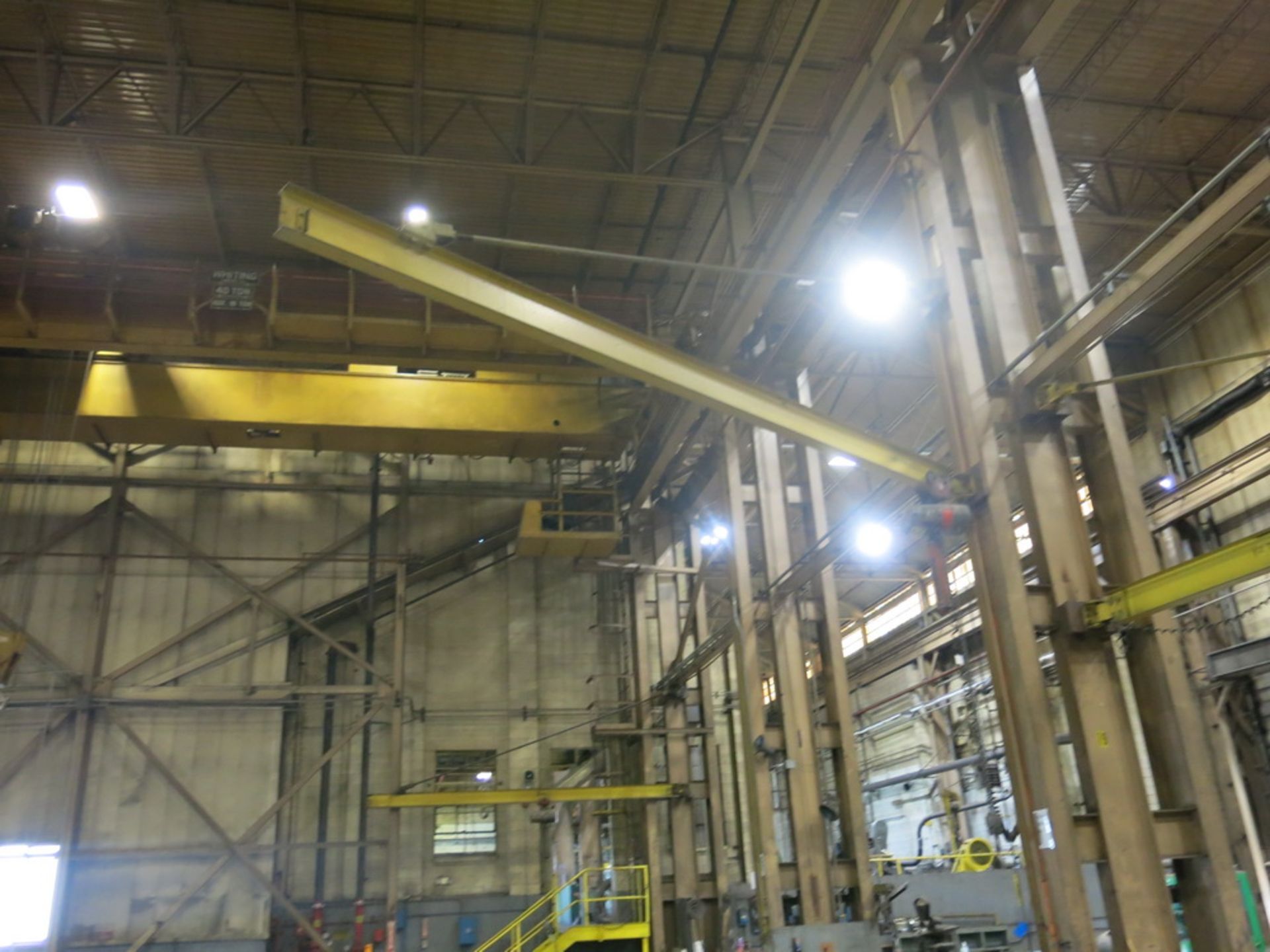 (4) I-Beam Jib Cranes - Image 2 of 4