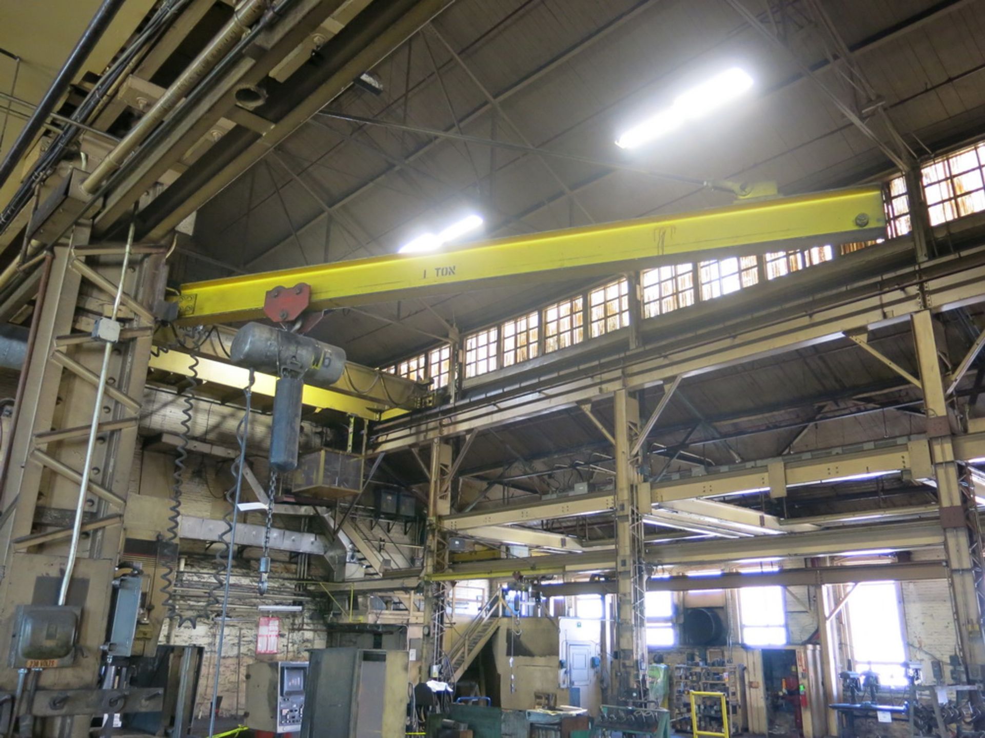 Lot of (7) I-Beam Jib Cranes - Image 6 of 6