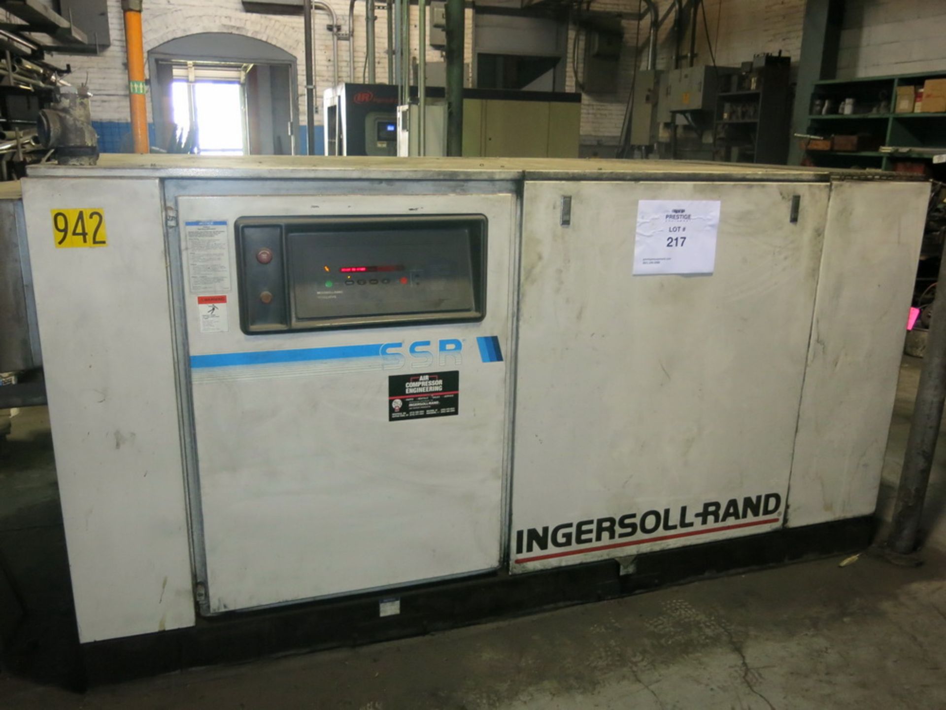 Ingersoll Rand Model SSR-XF100 100-HP Air Compressor - Image 2 of 4