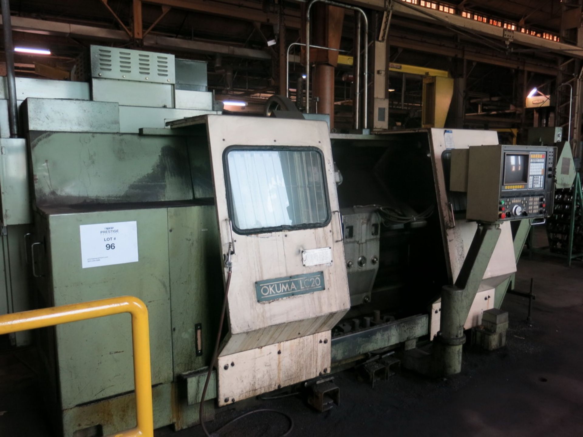 Okuma LC20 CNC Slant Bed Lathe