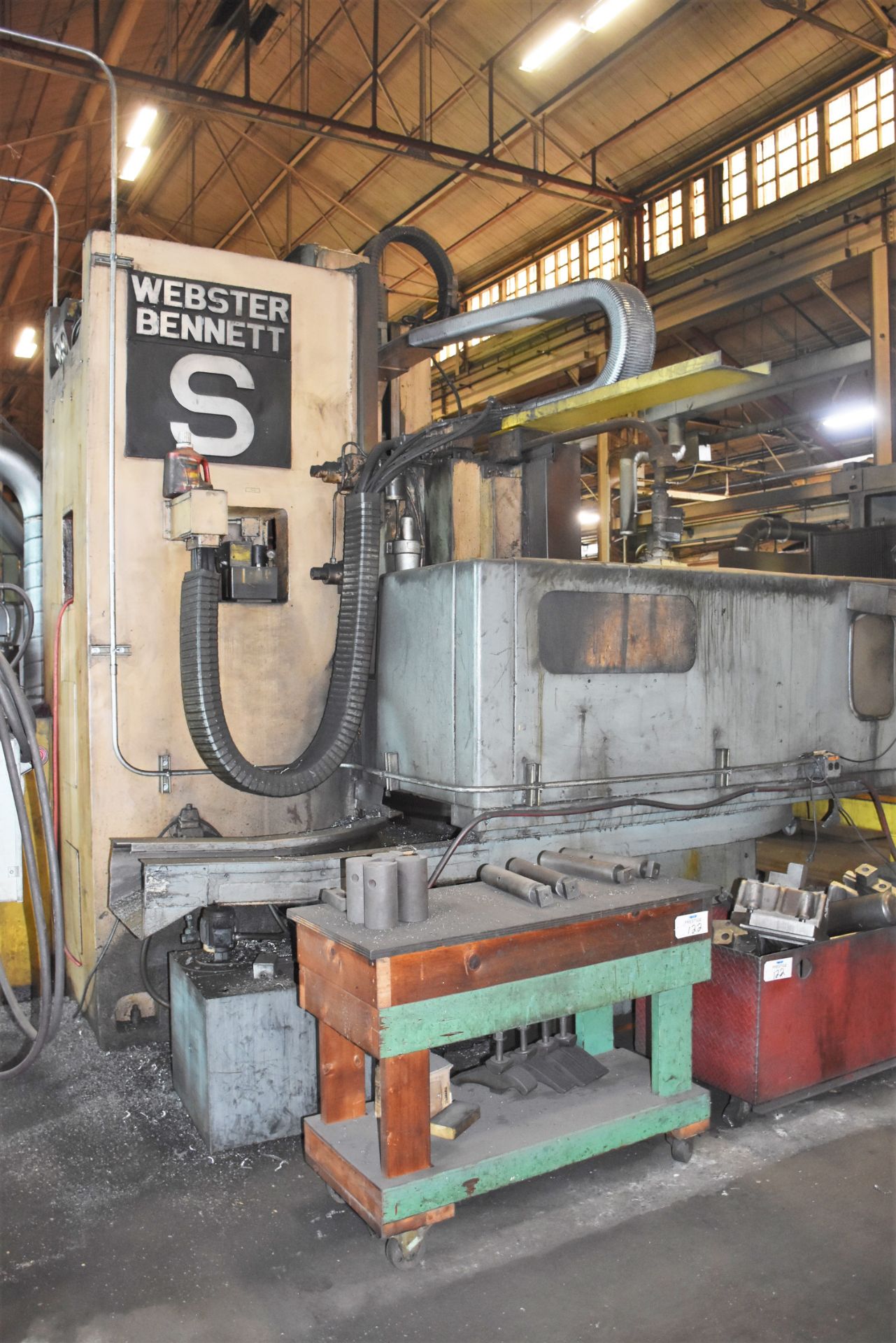 Webster Bennett Series “S” CNC Vertical Boring Mill - Image 5 of 6