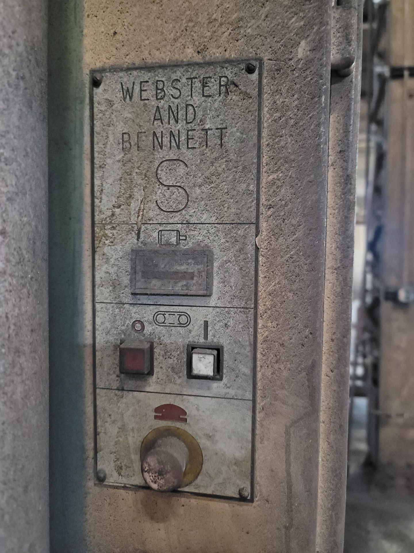 Webster Bennett Series “S” CNC Vertical Boring Mill - Image 6 of 6