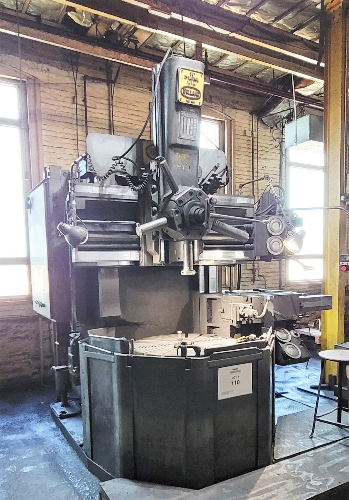 Bullard 36” Dynatrol Vertical Turret Lathe