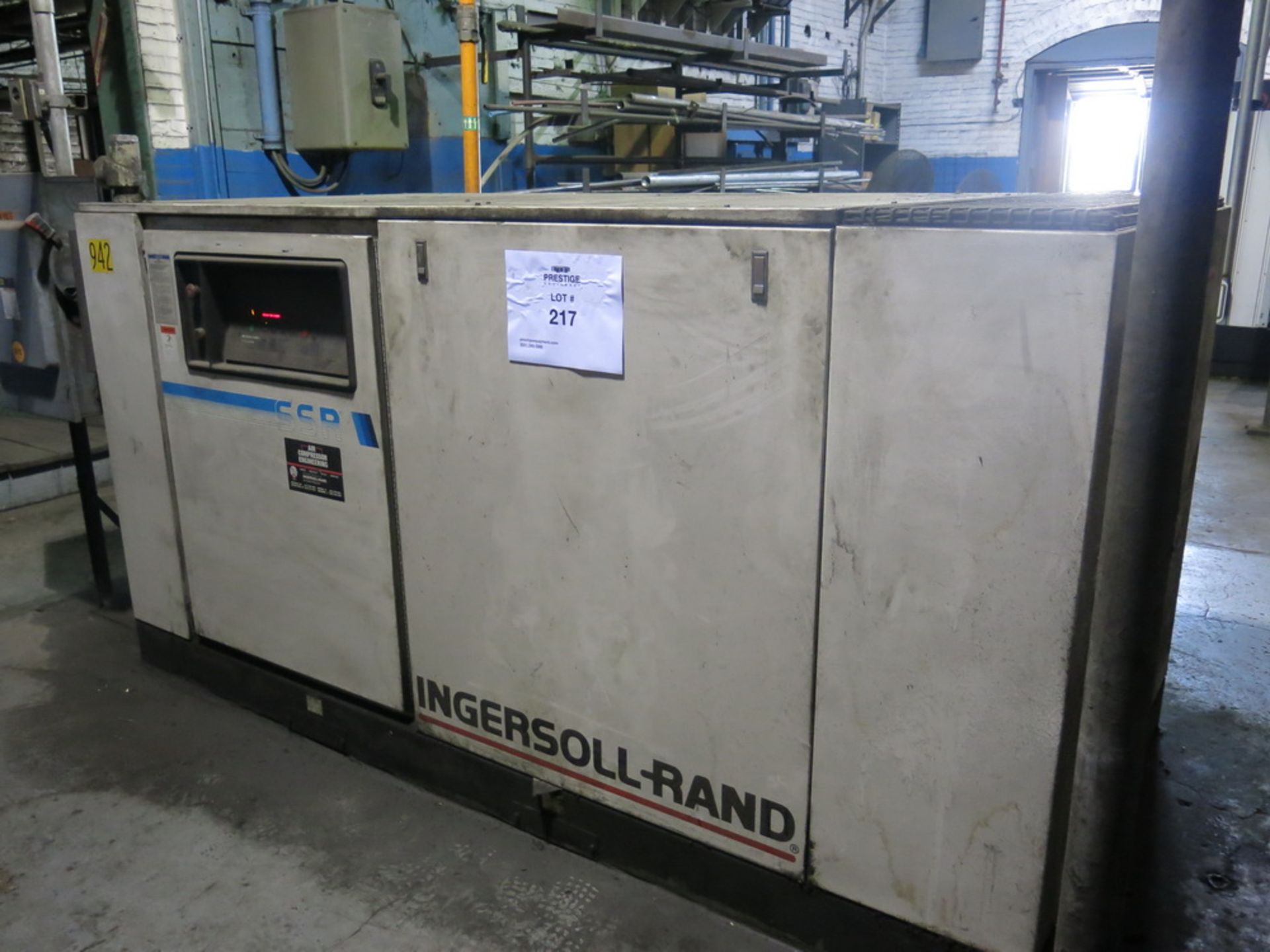 Ingersoll Rand Model SSR-XF100 100-HP Air Compressor