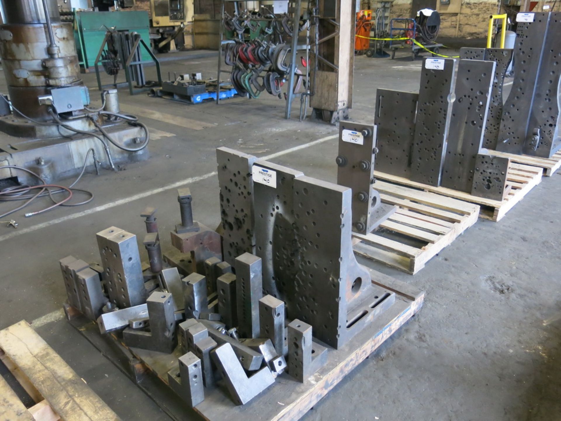 (5) Pallets of Angle Plates & Material Risers - Image 2 of 3