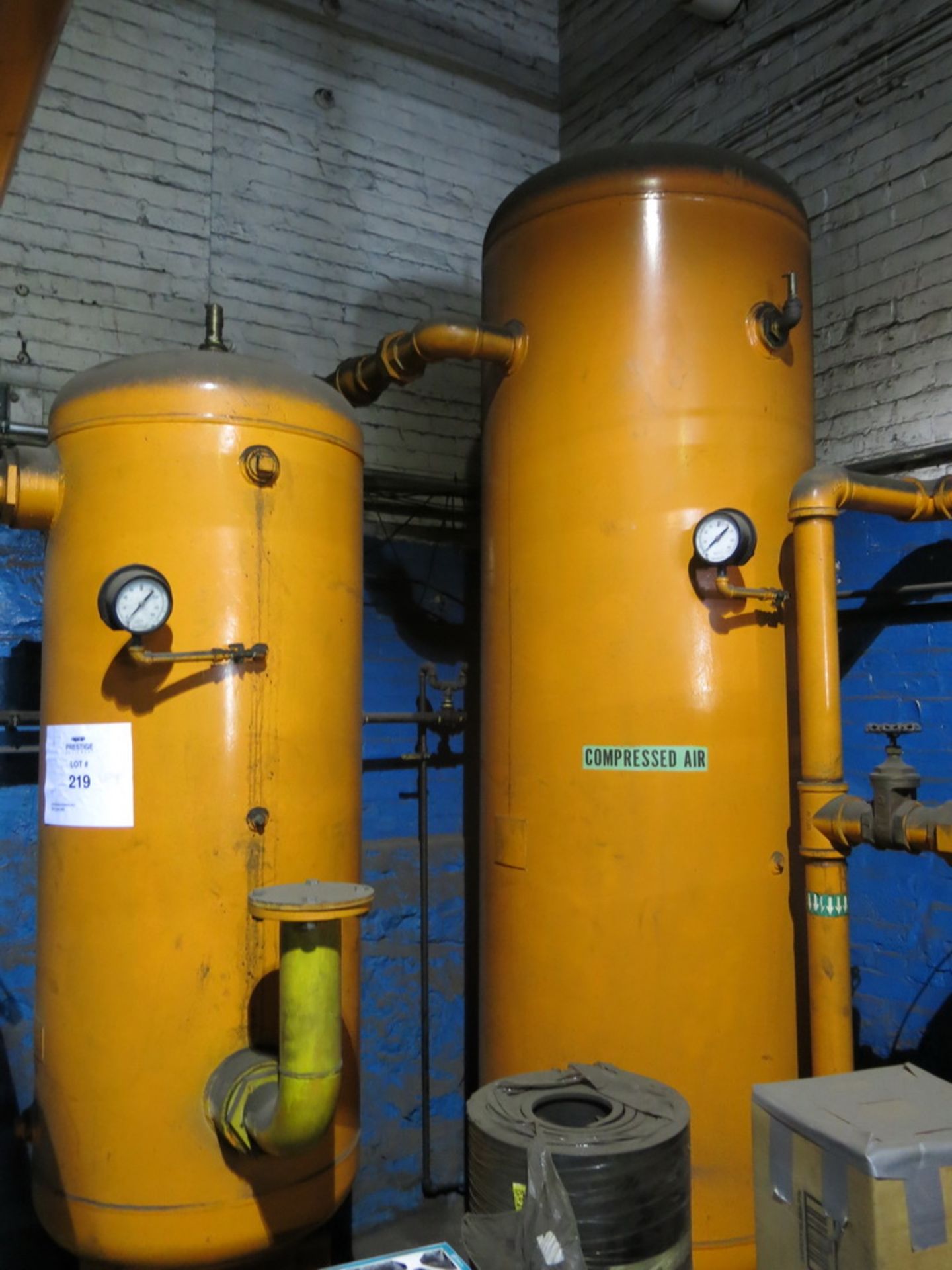 Lot of (2) Air Expansion Tanks